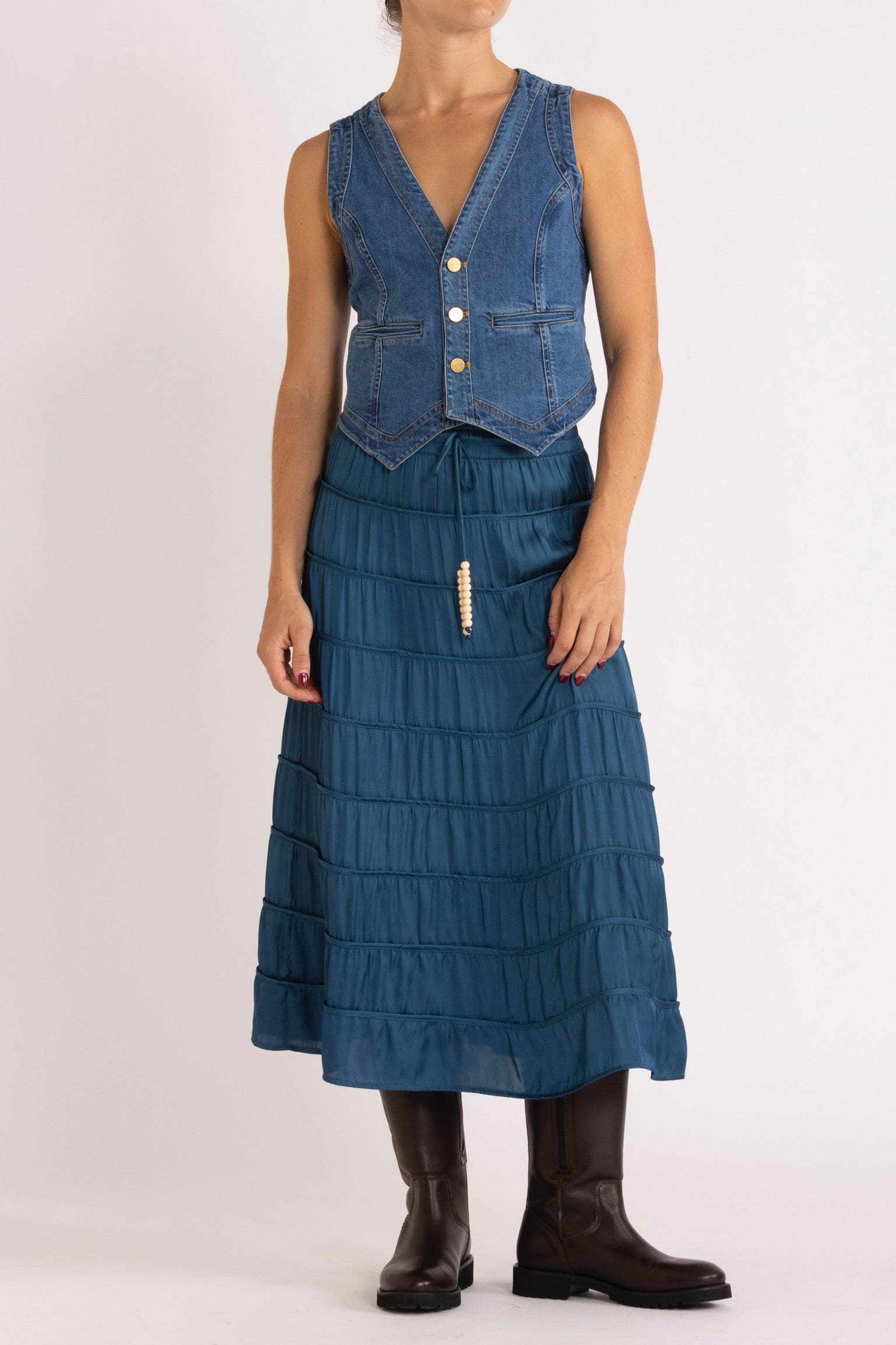 Ocean Alina Tiered Skirt