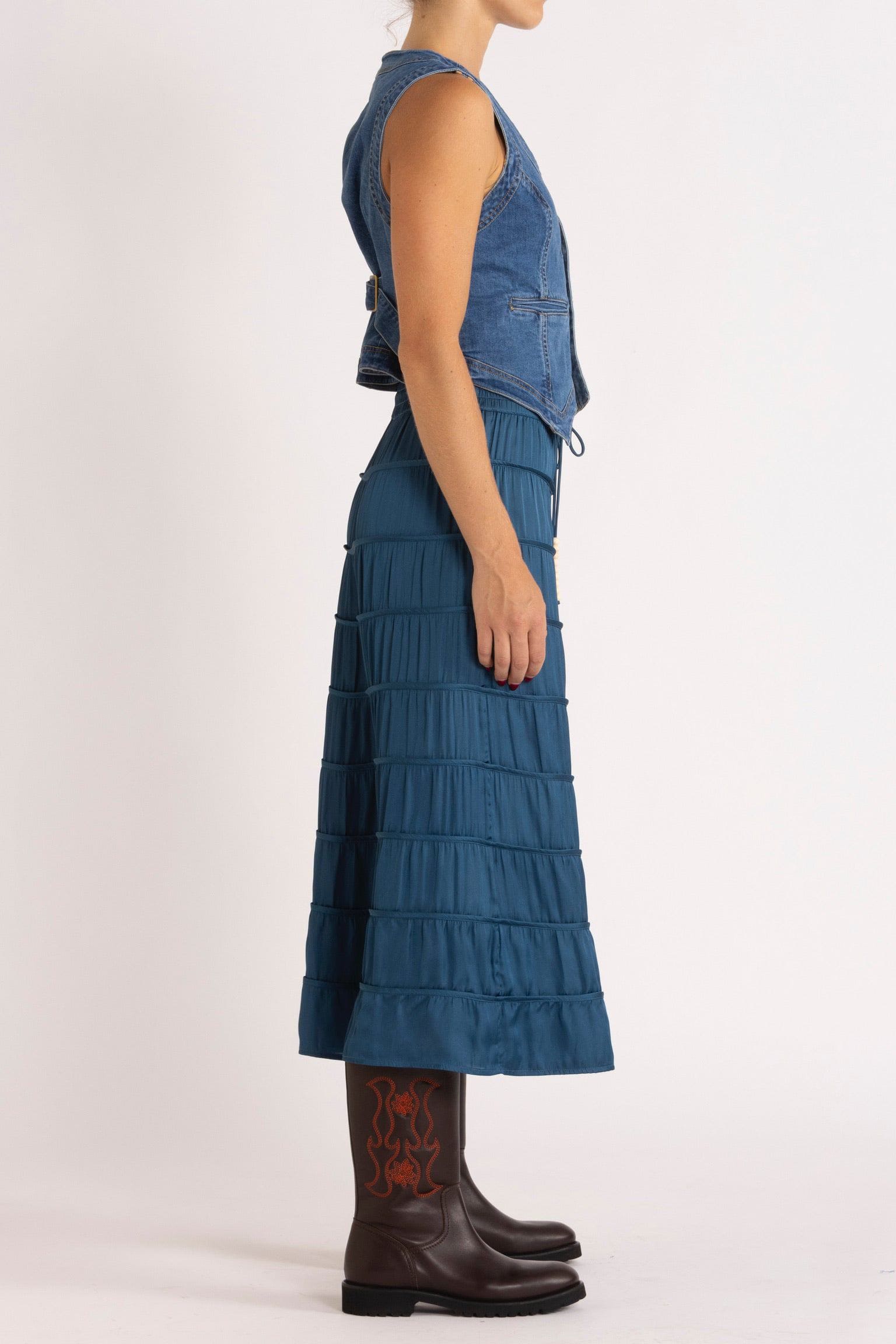 Alina Tiered Skirt