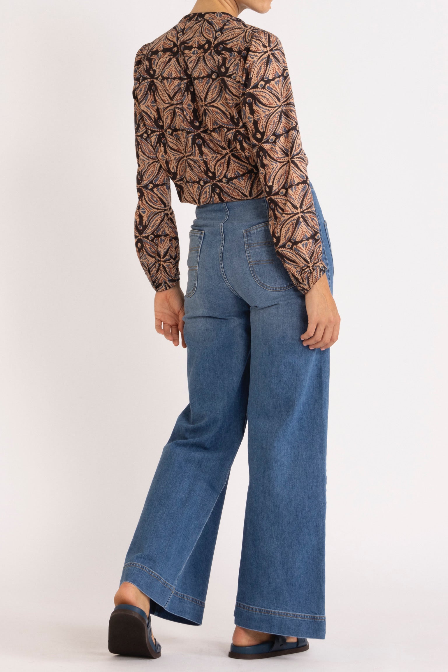 Saskia Printed Cotton Shirt