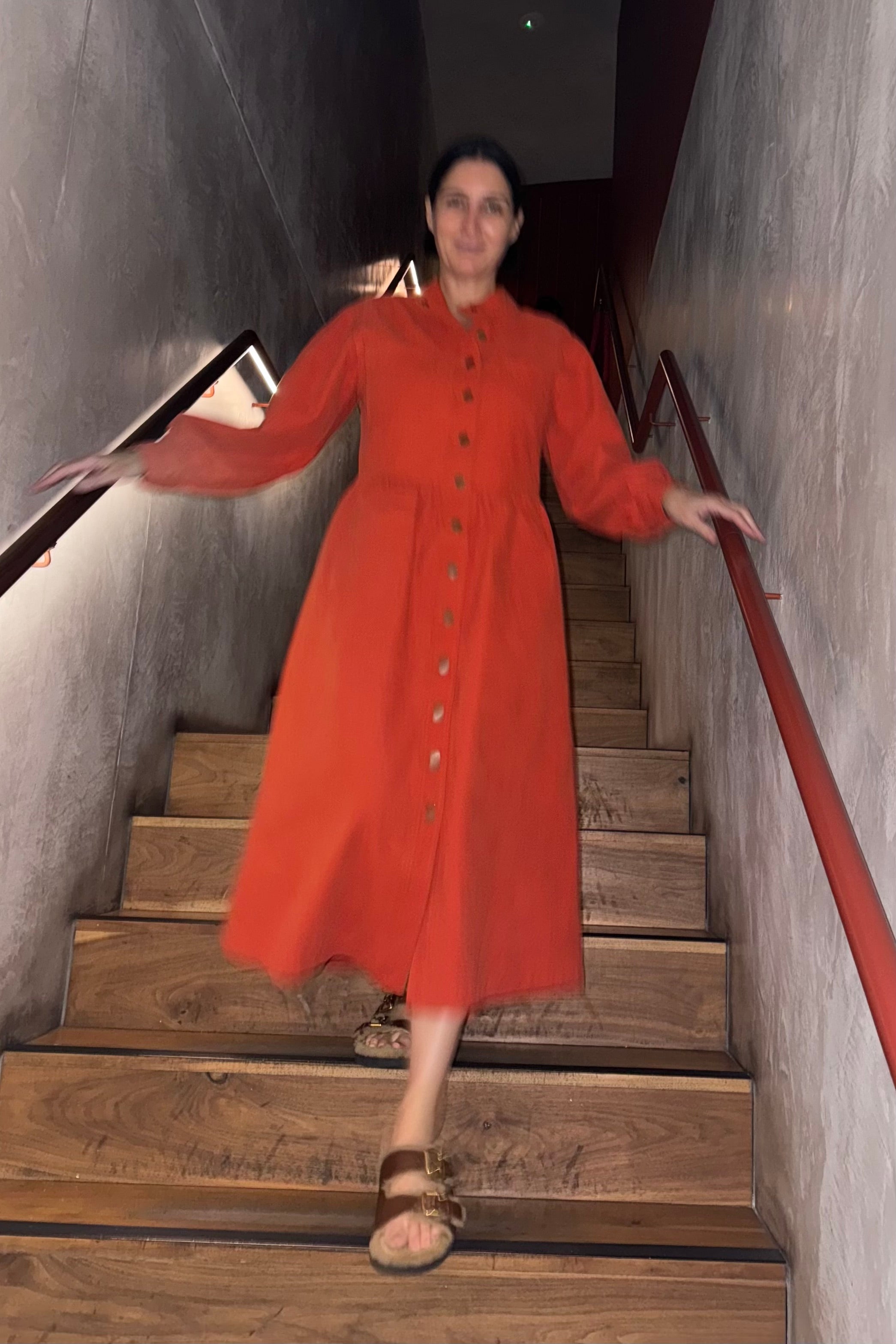 Melina Cotton Twill Dress