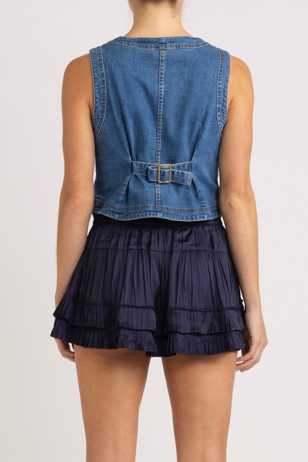 Lucy Pleated Frill Short