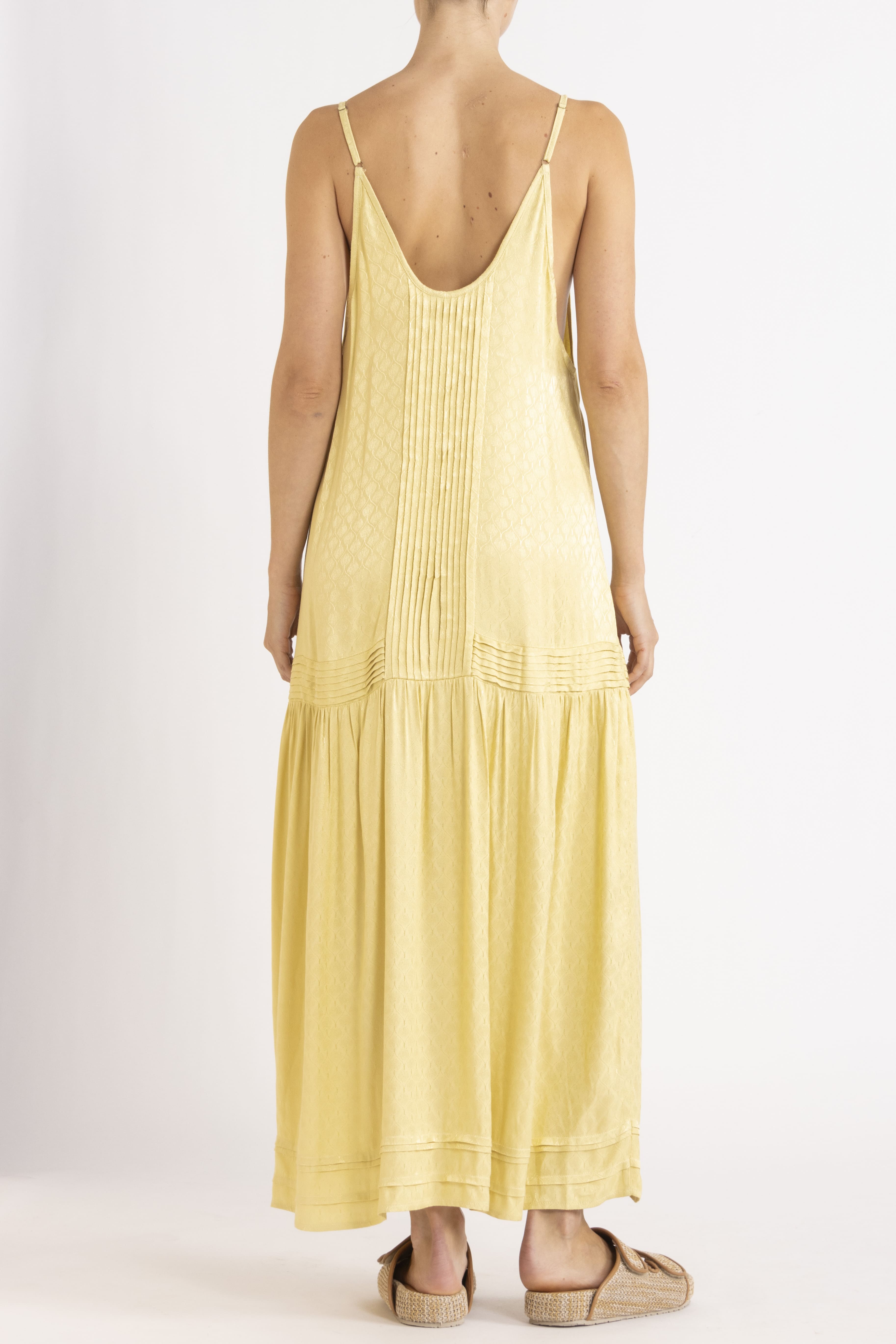 Sierra Jacquard Cami Dress