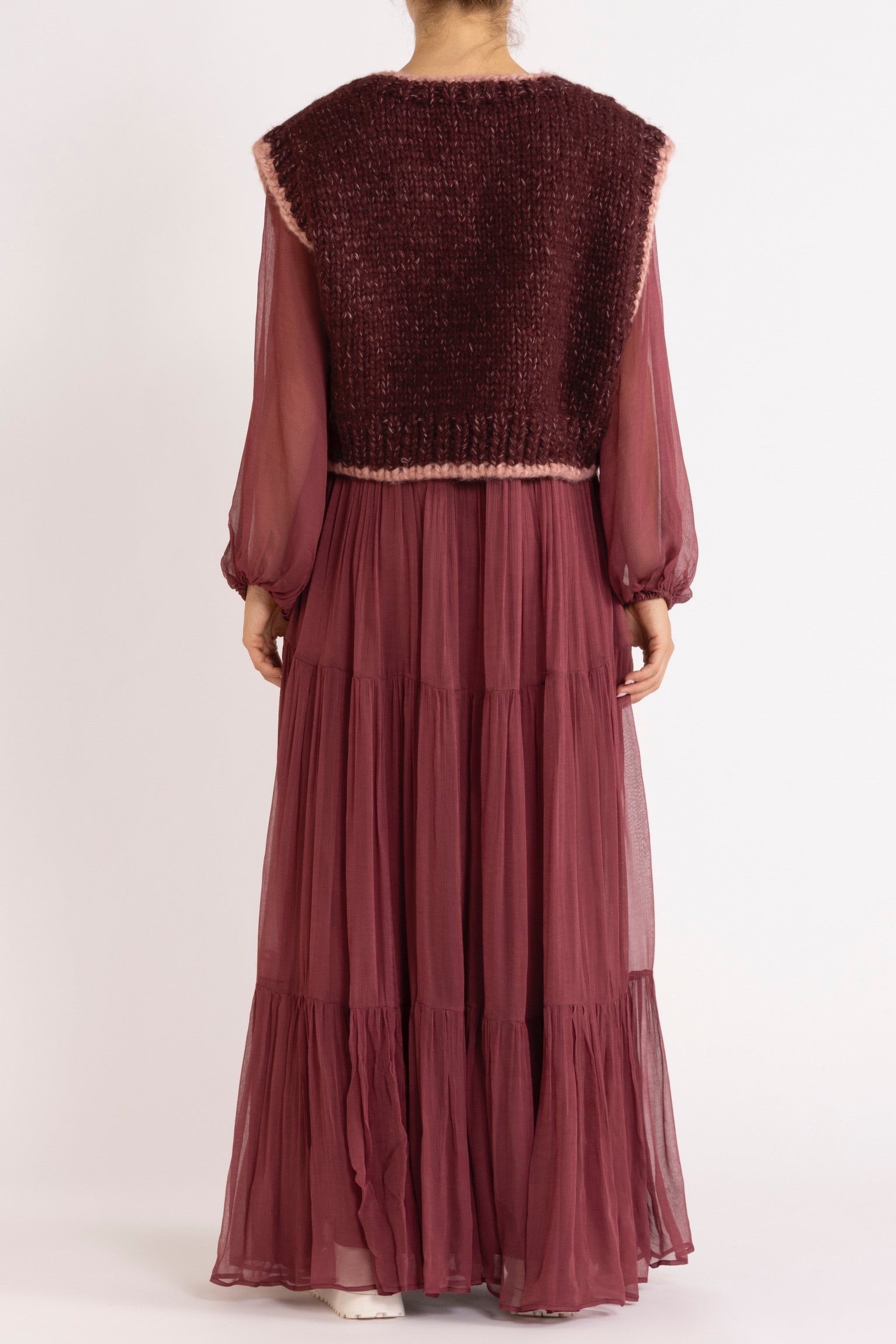 London Chunky Knit Vest