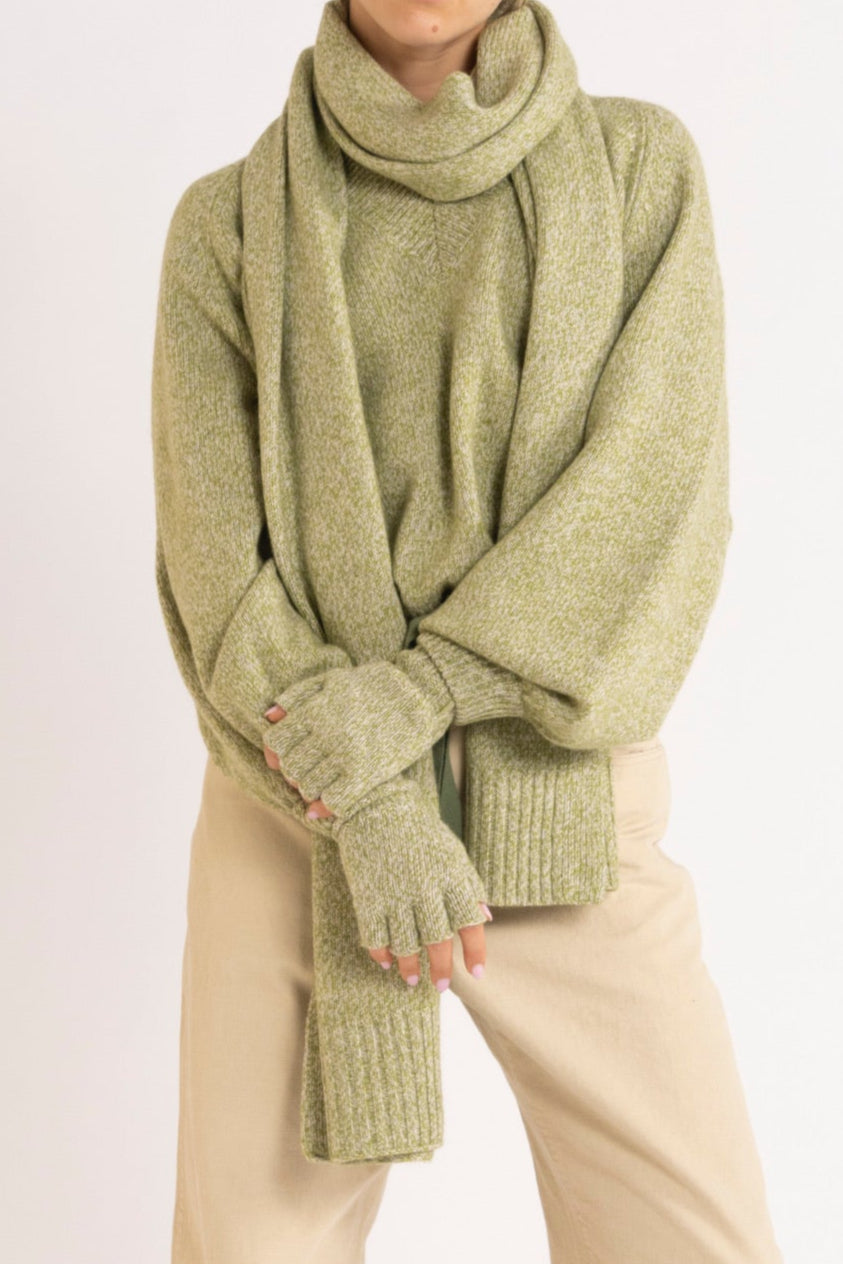 Trinity Cashmere Fingerless Glove
