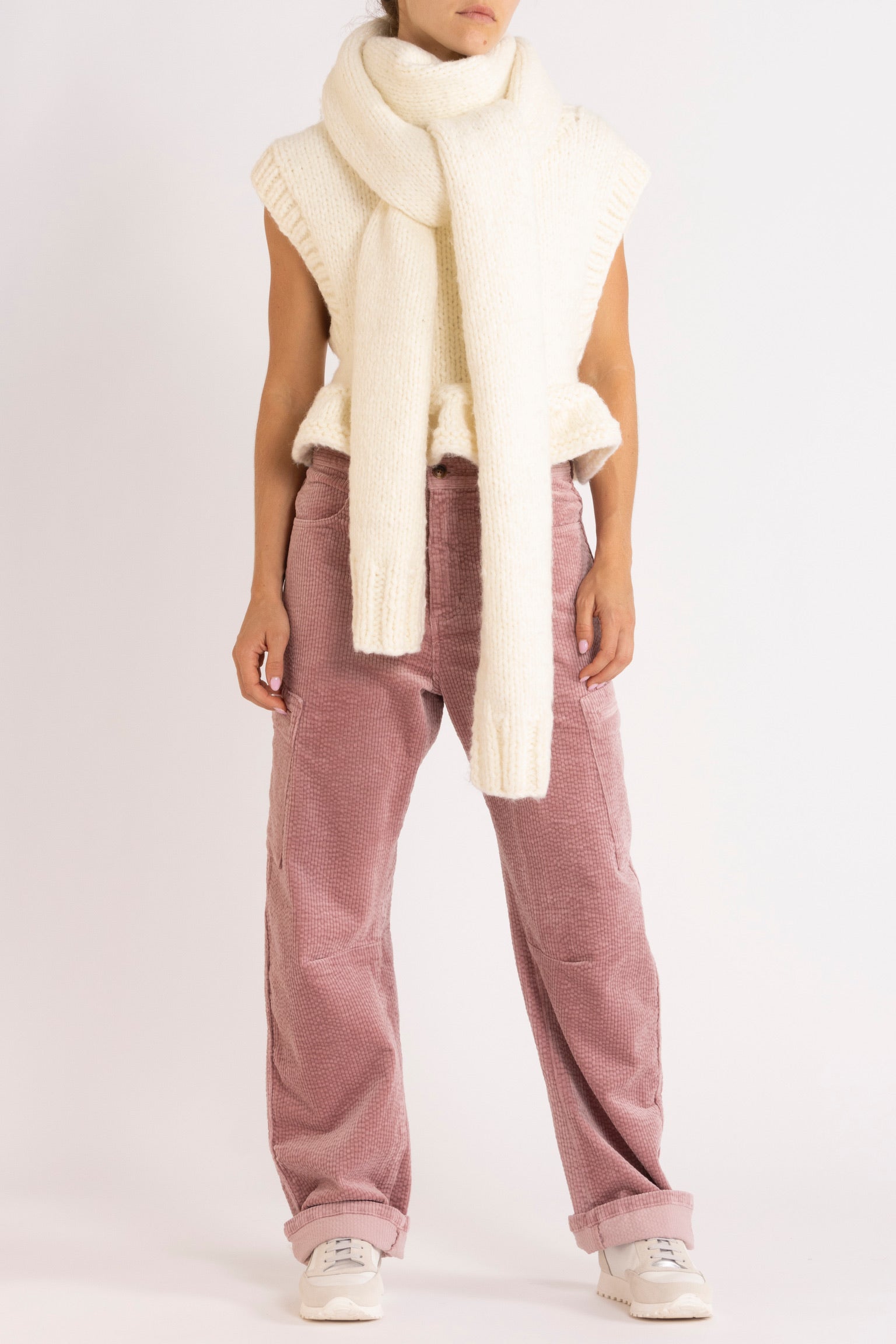 Opal Hand-Knitted Scarf