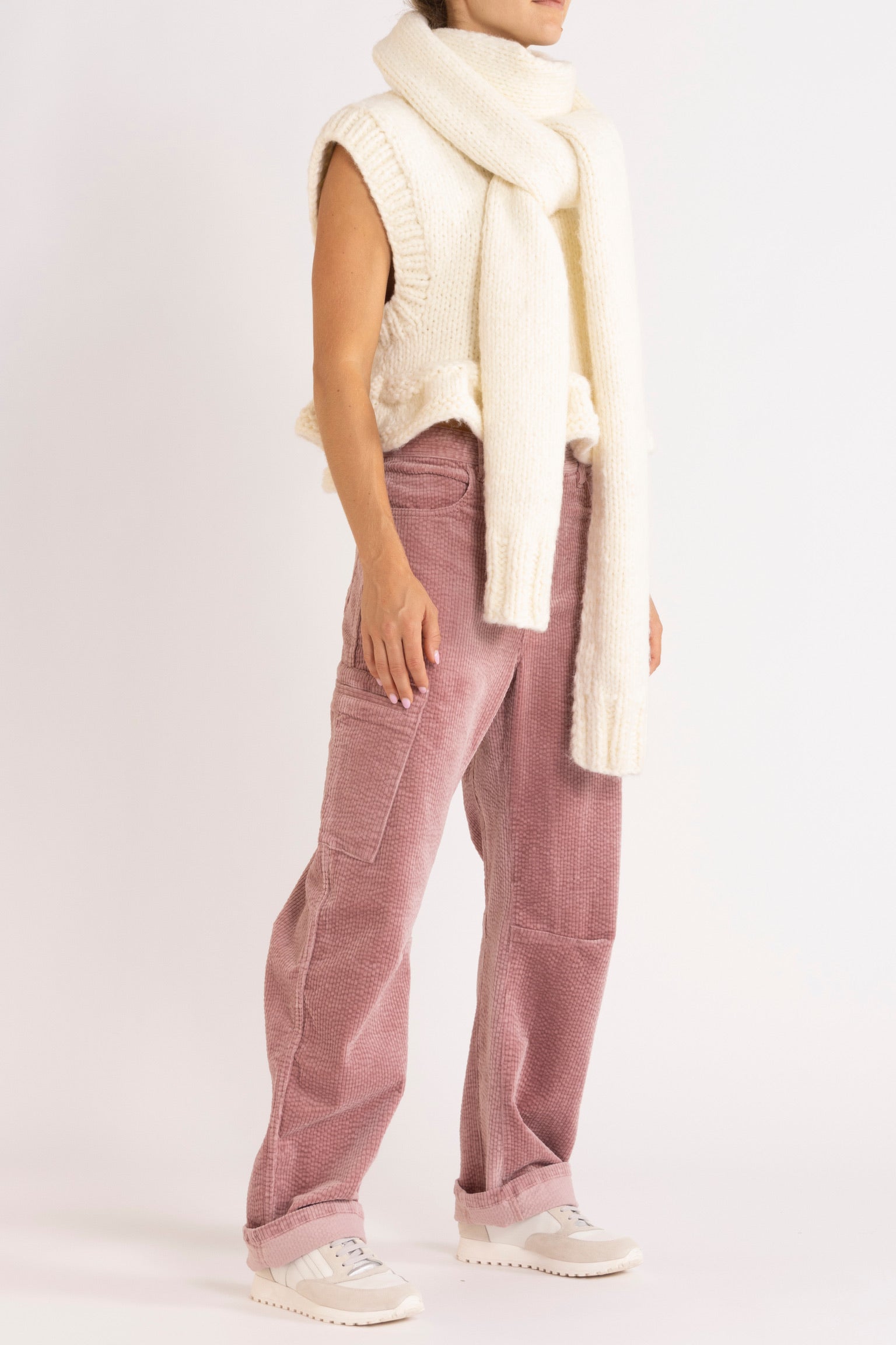 Opal Hand-Knitted Scarf