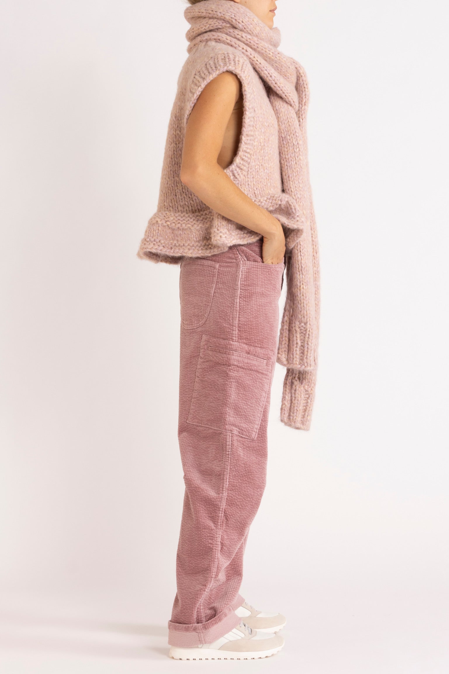 Opal Hand-Knitted Scarf