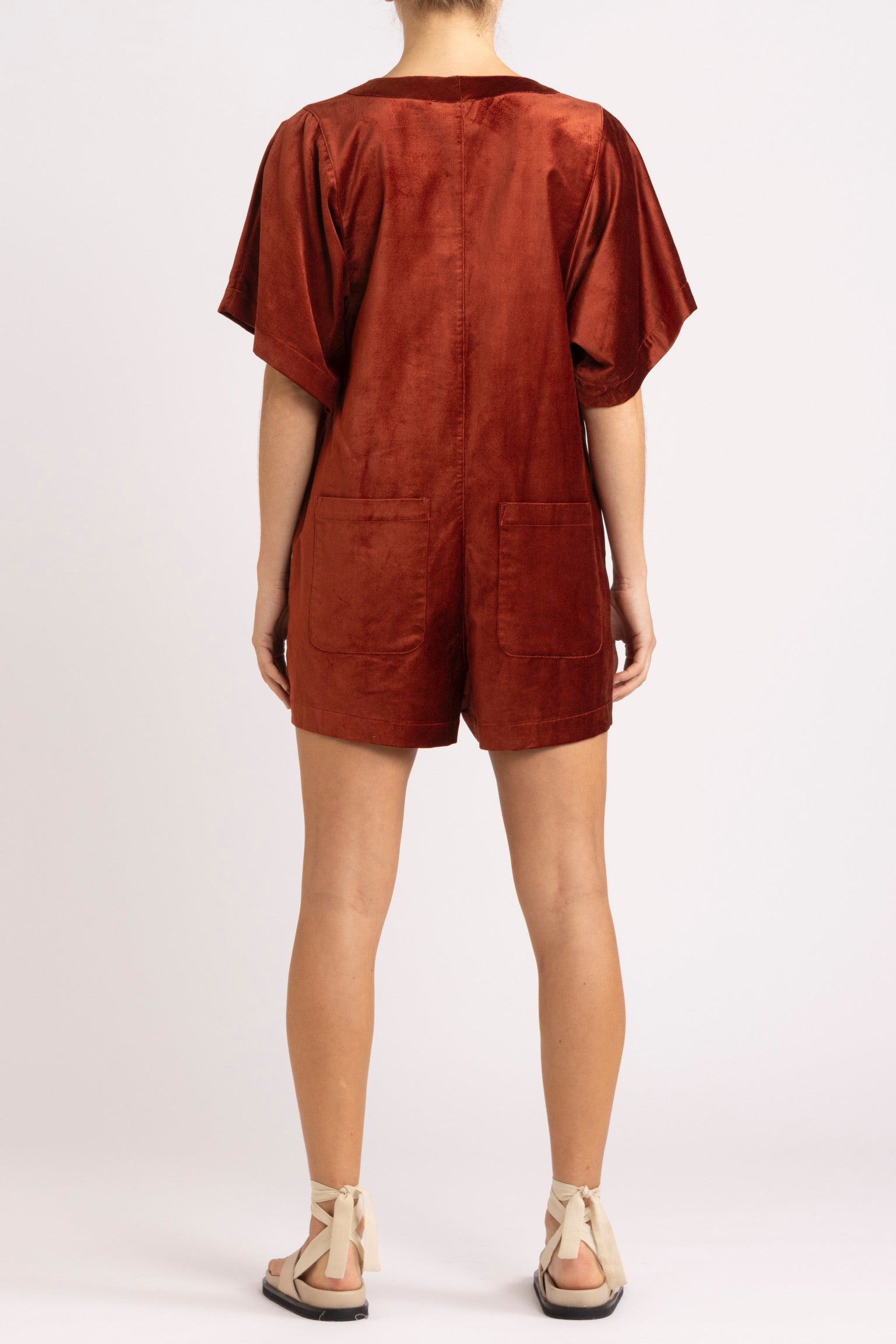 Royce Velvet Playsuit