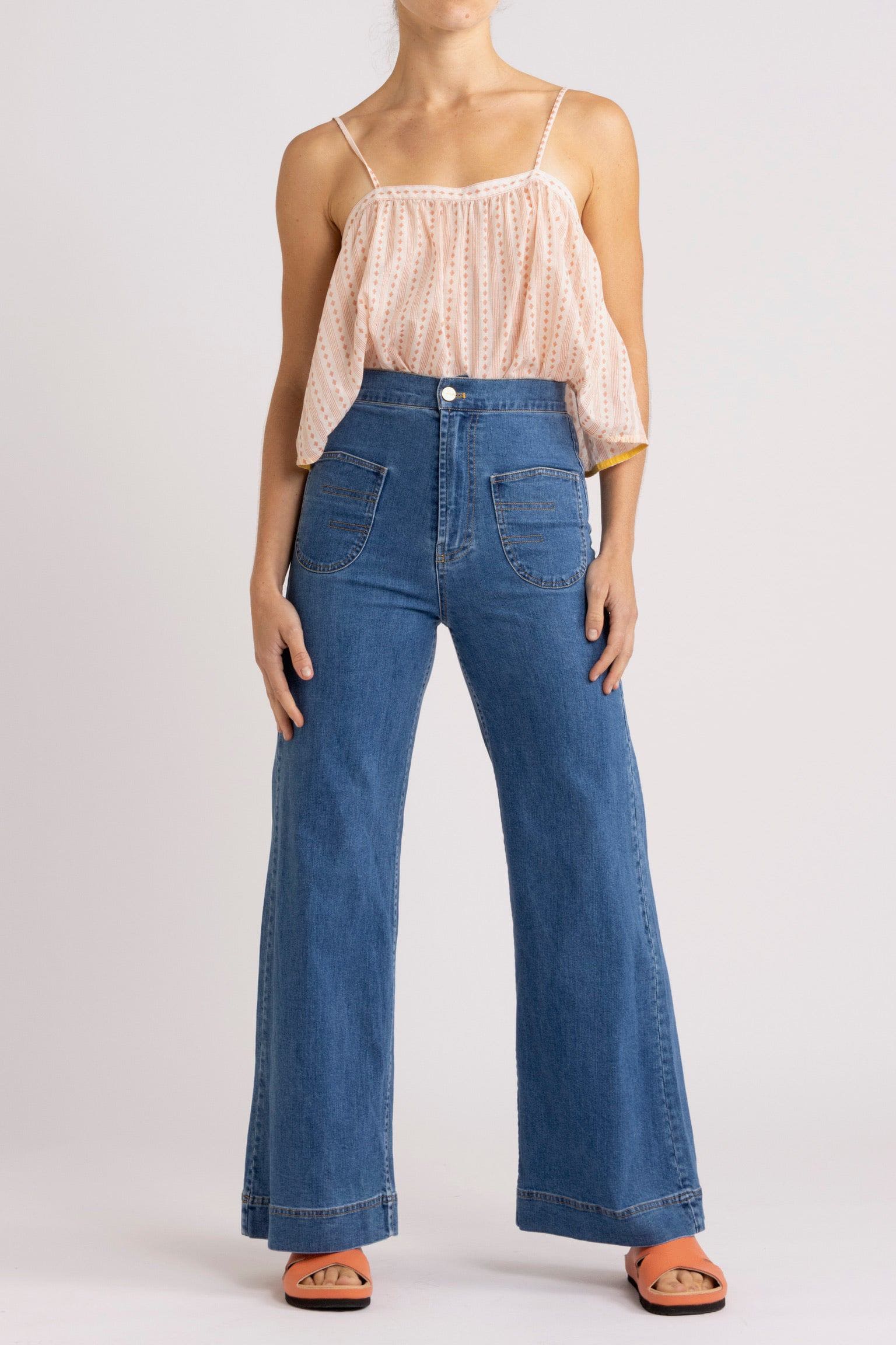 Ellery Stripe Cotton Cami