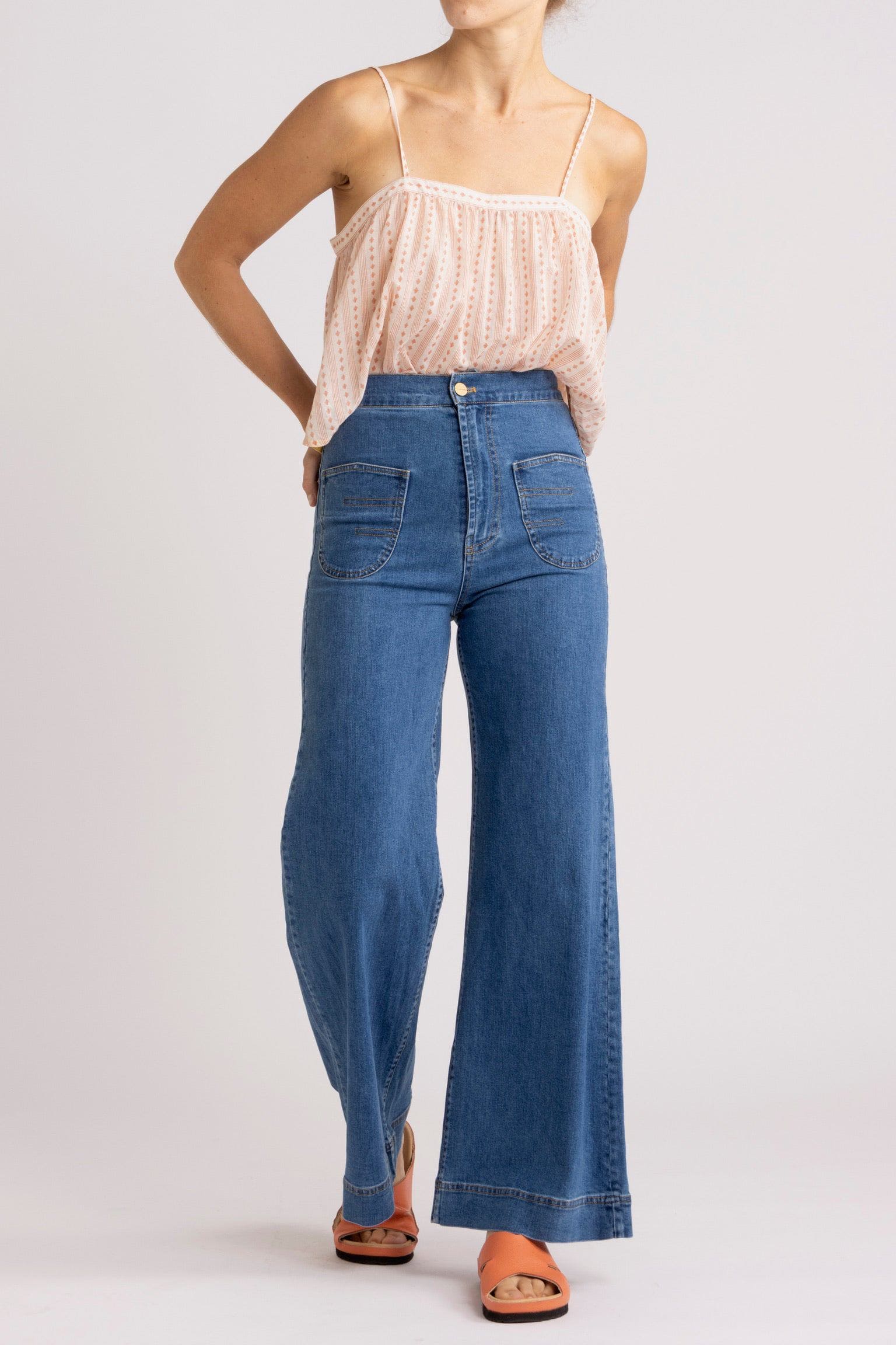Ellery Stripe Cotton Cami