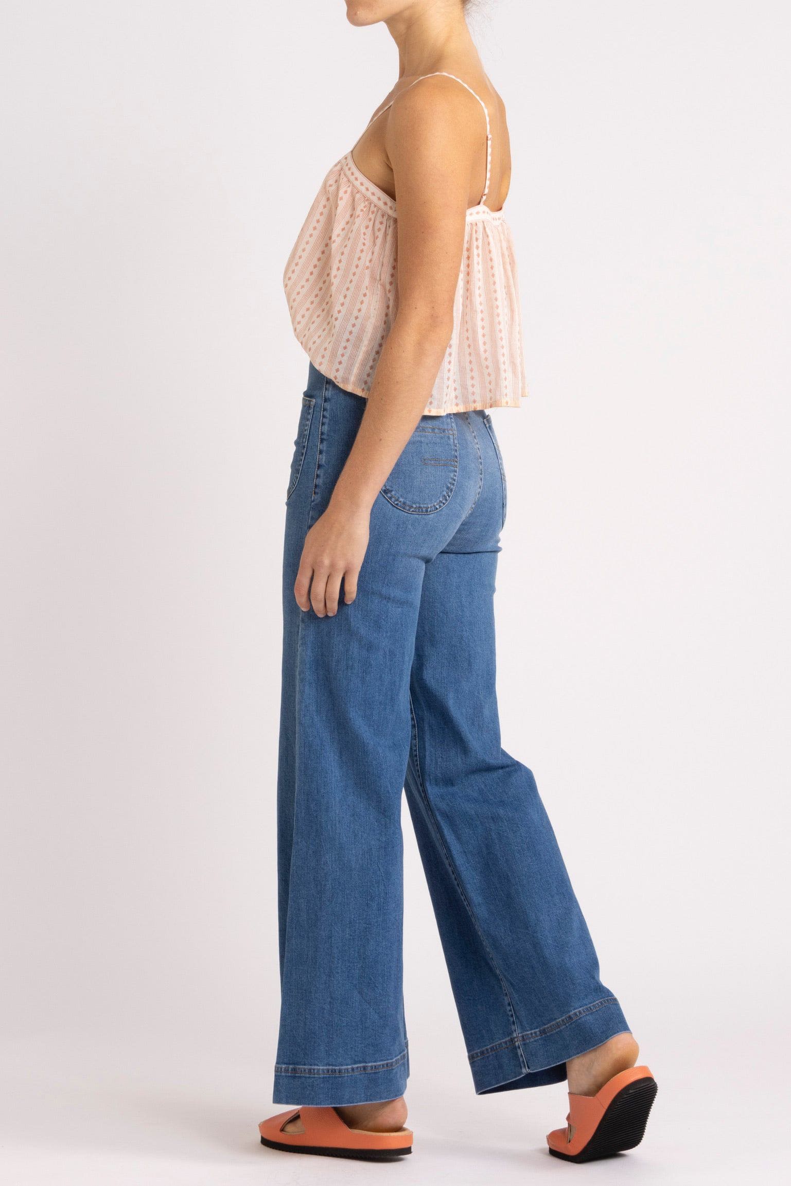 Ellery Stripe Cotton Cami