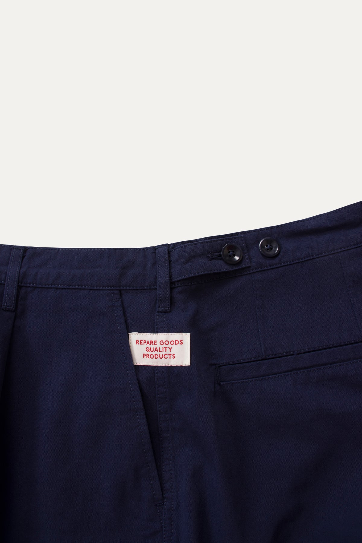 Repare Goods Pleat Short