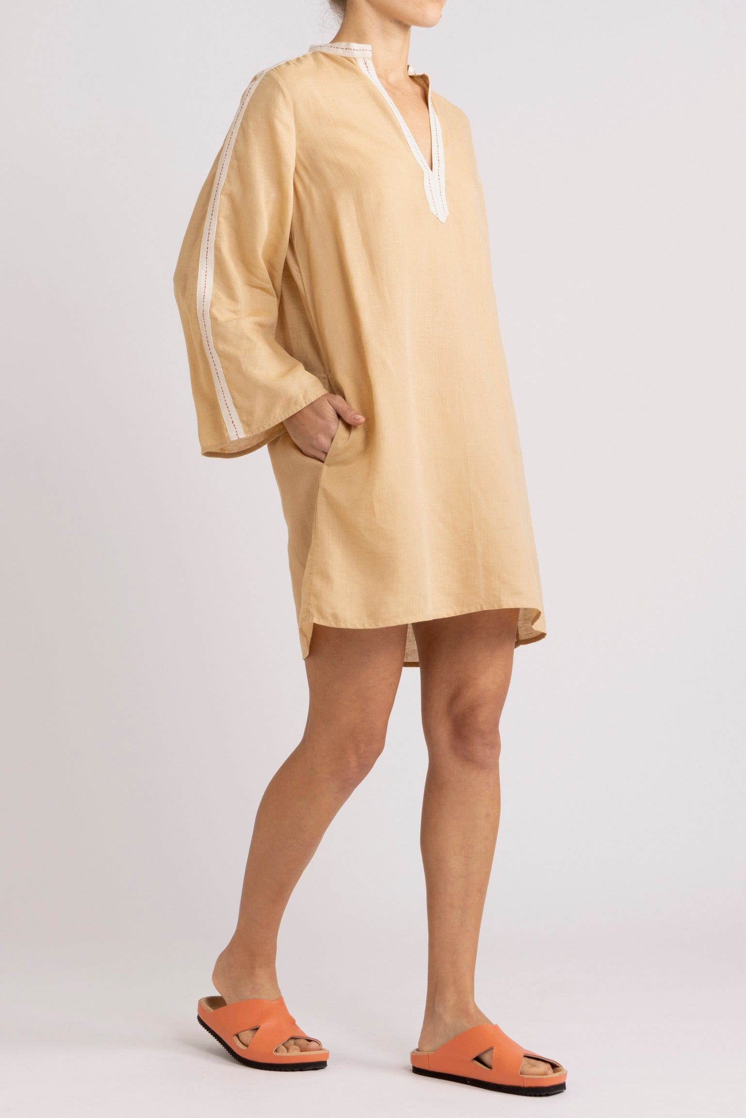 Tenley Cotton-Linen Short Tunic