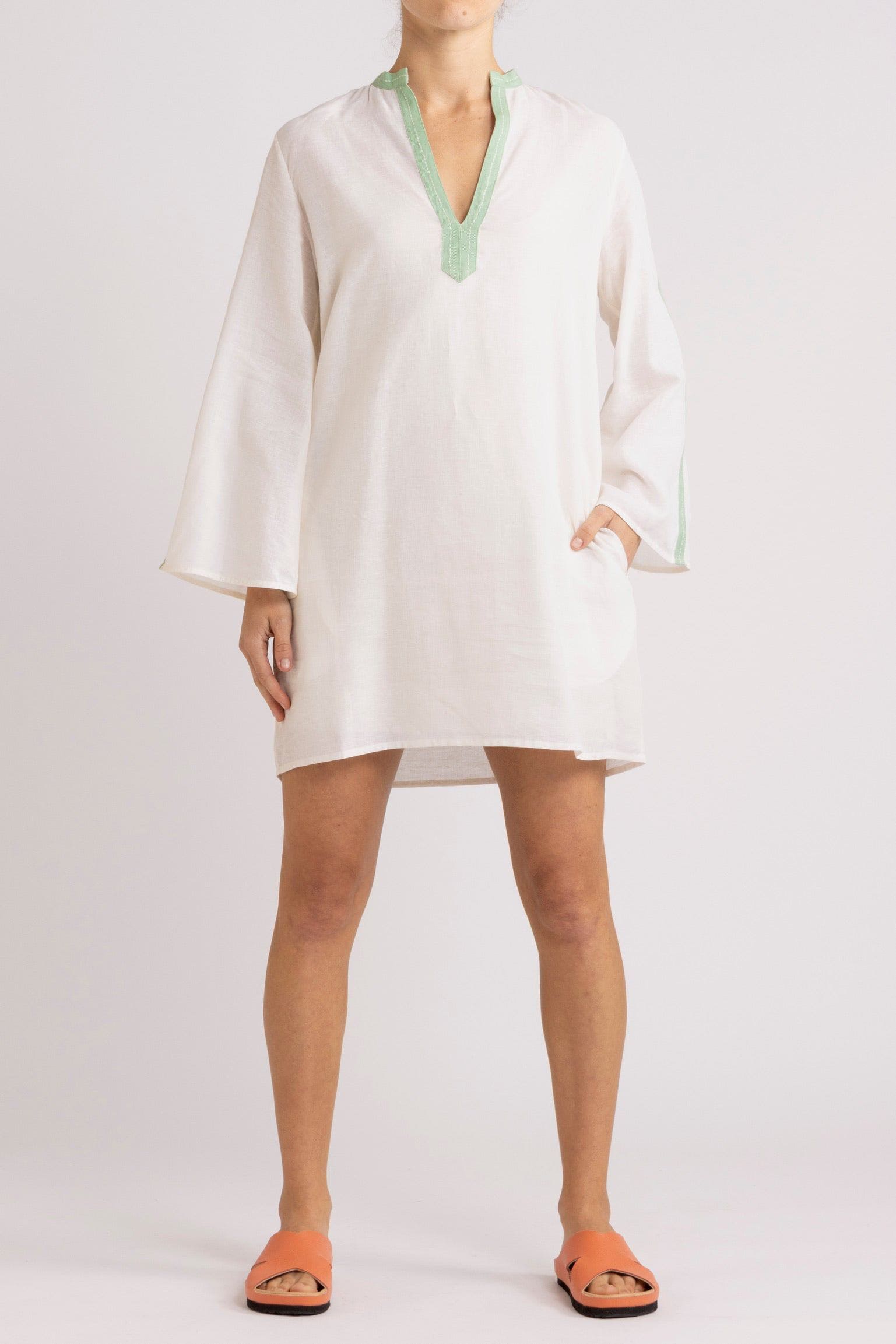 Tenley Cotton-Linen Short Tunic