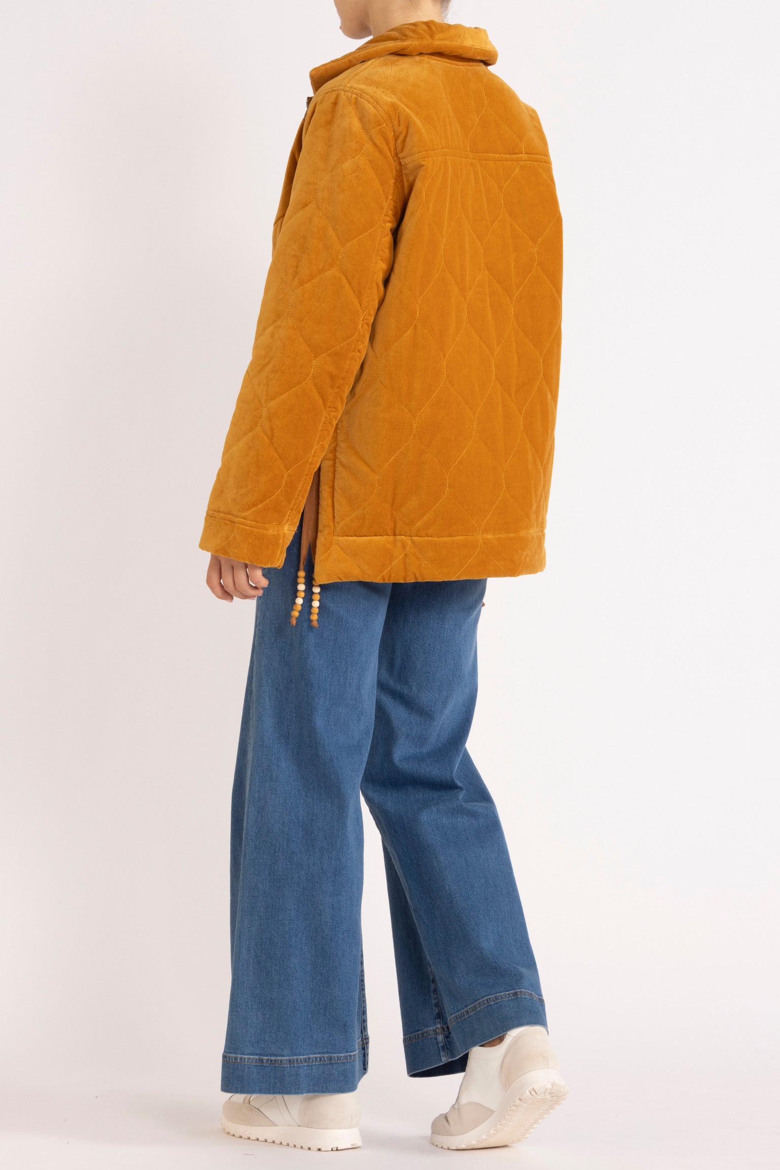 Belle Quilted Velvet Jacket