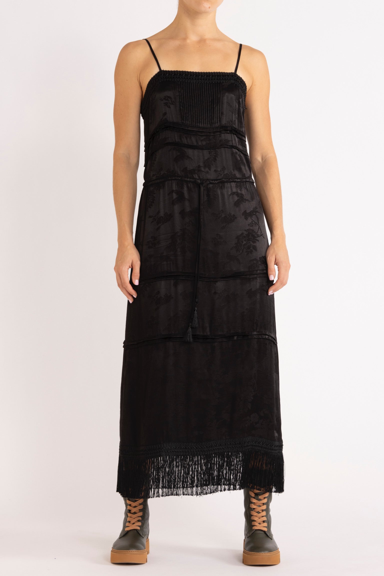 Gabrielle Fringe Cami Dress