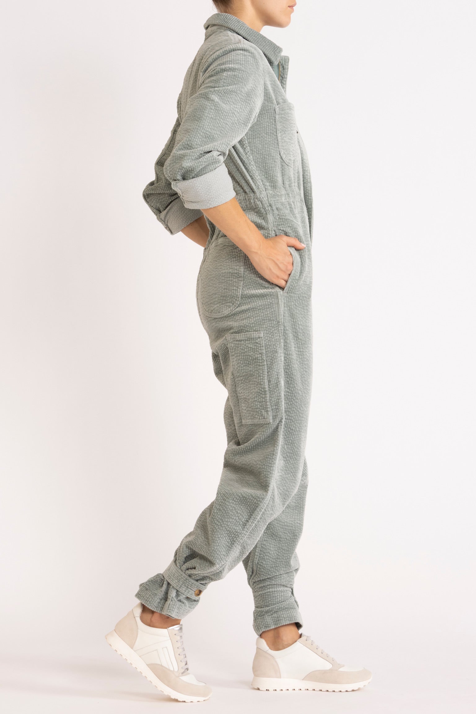 Dune Cotton Corduroy Jumpsuit