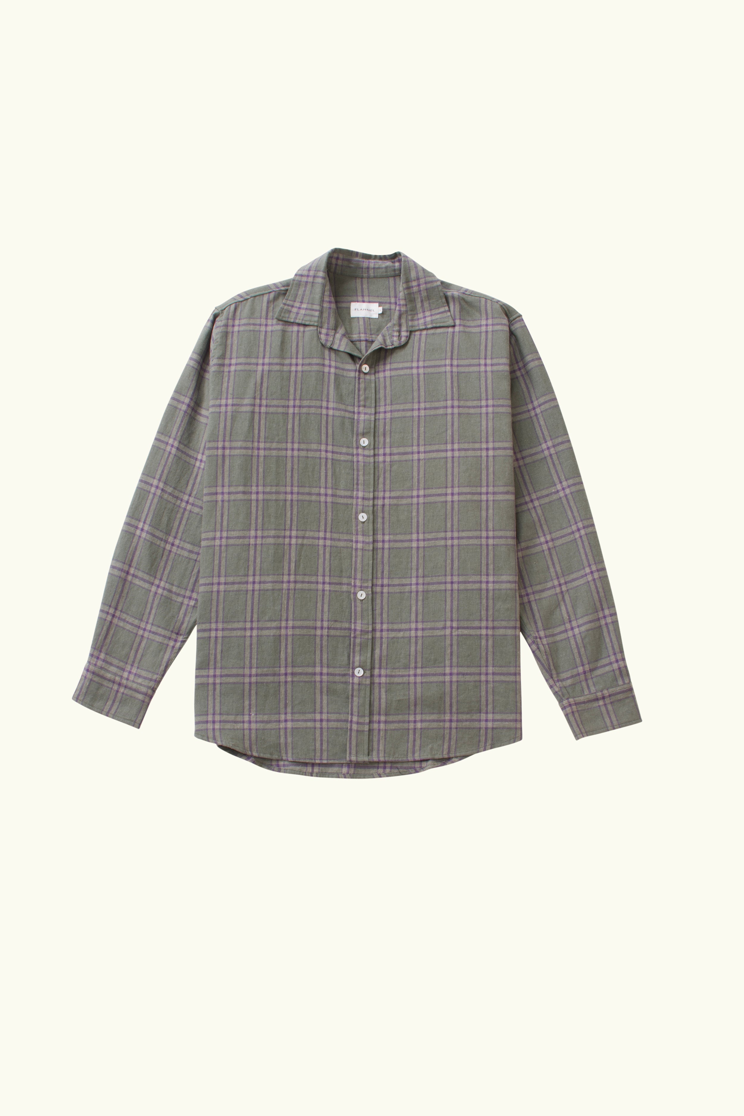 Ivan Check Linen Cotton Shirt
