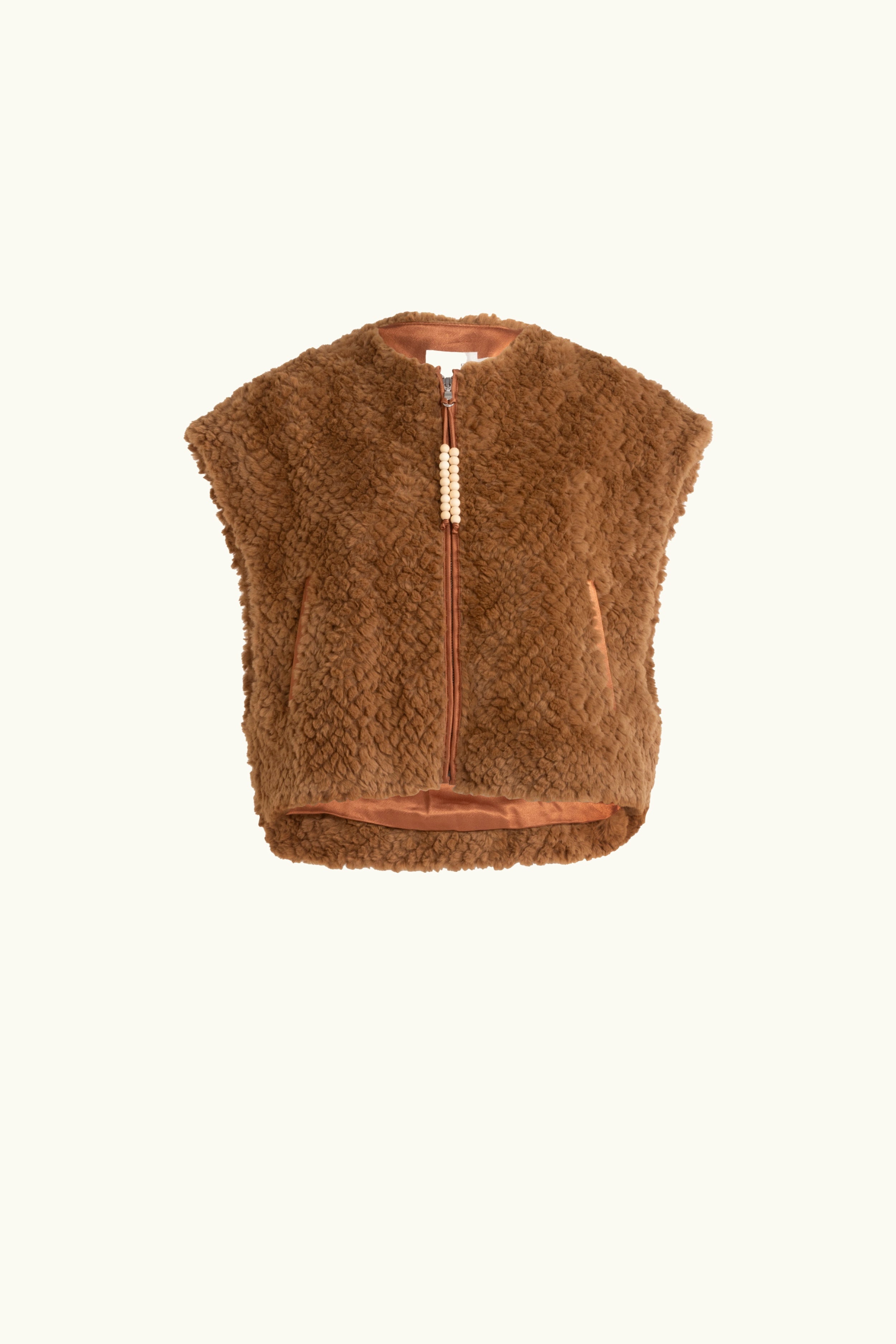 Key Faux Fur Vest