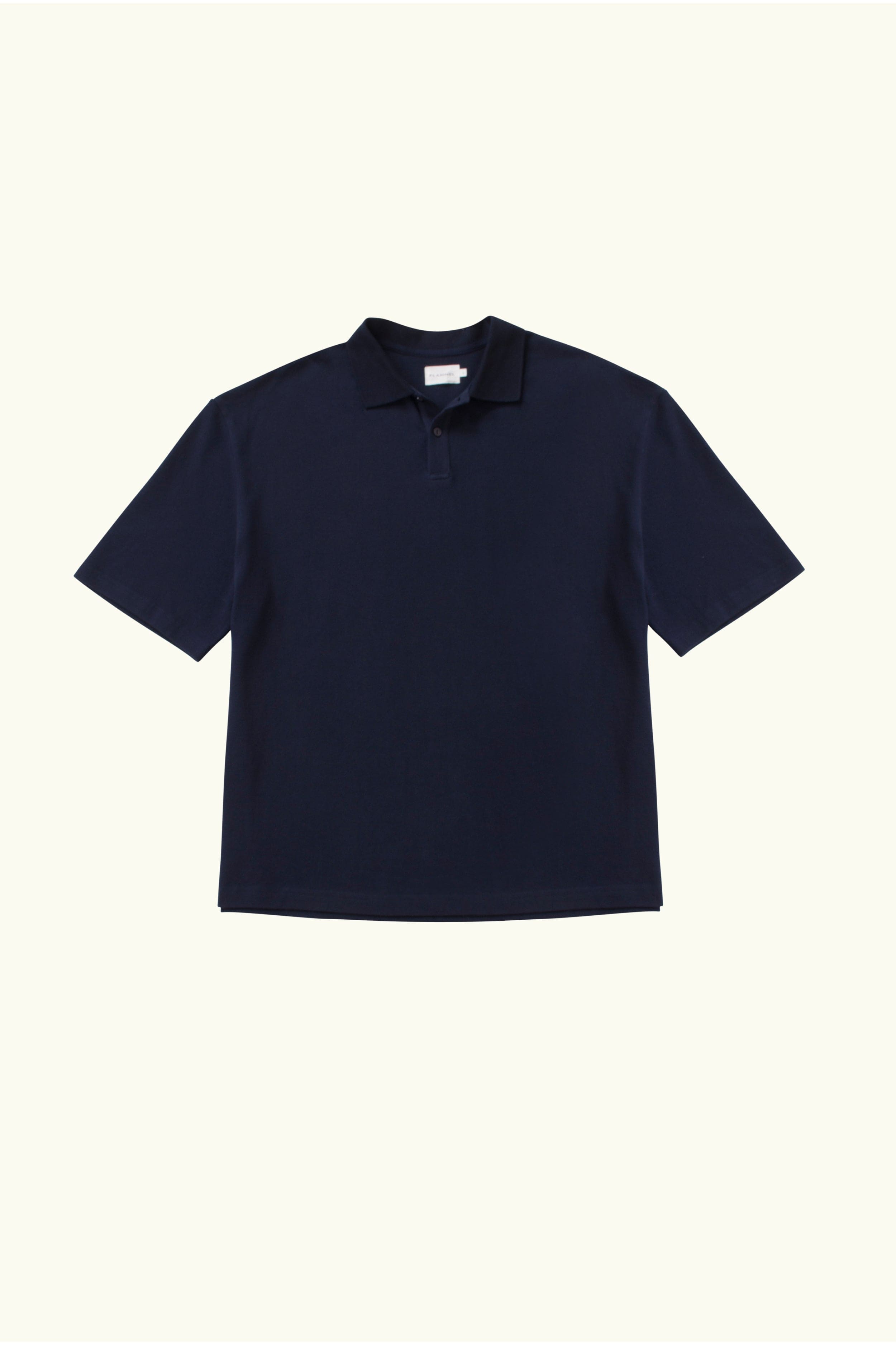 Kyoto Cotton Piquet Oversized Polo | FLANNEL