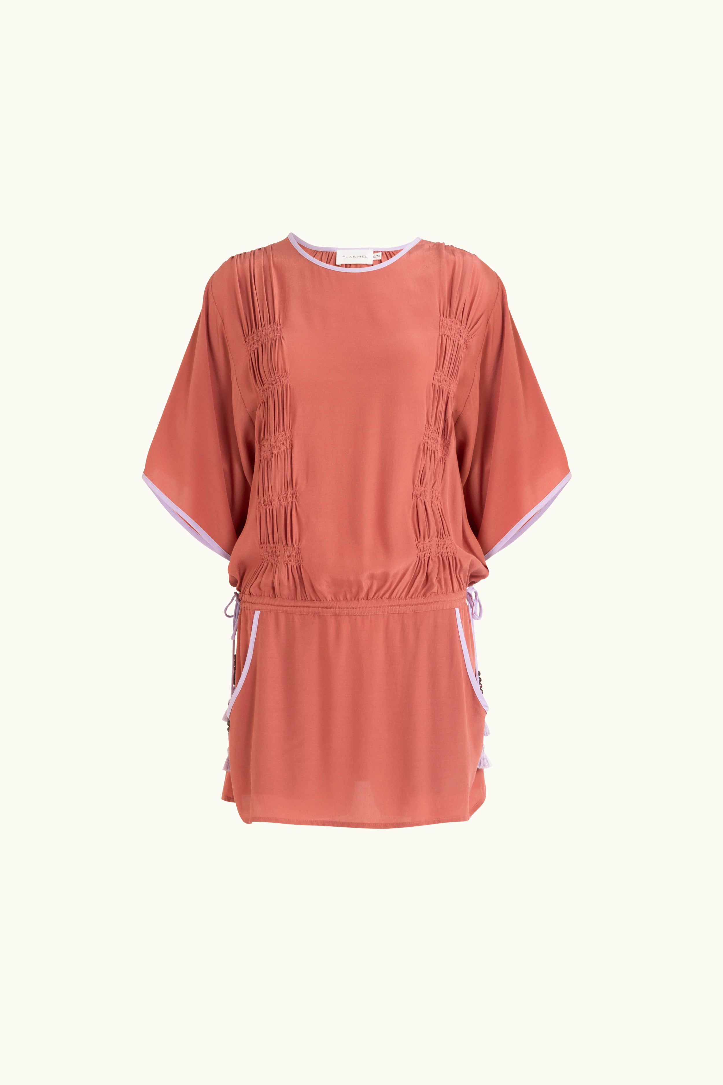 Marigold Gathered Short Tunic