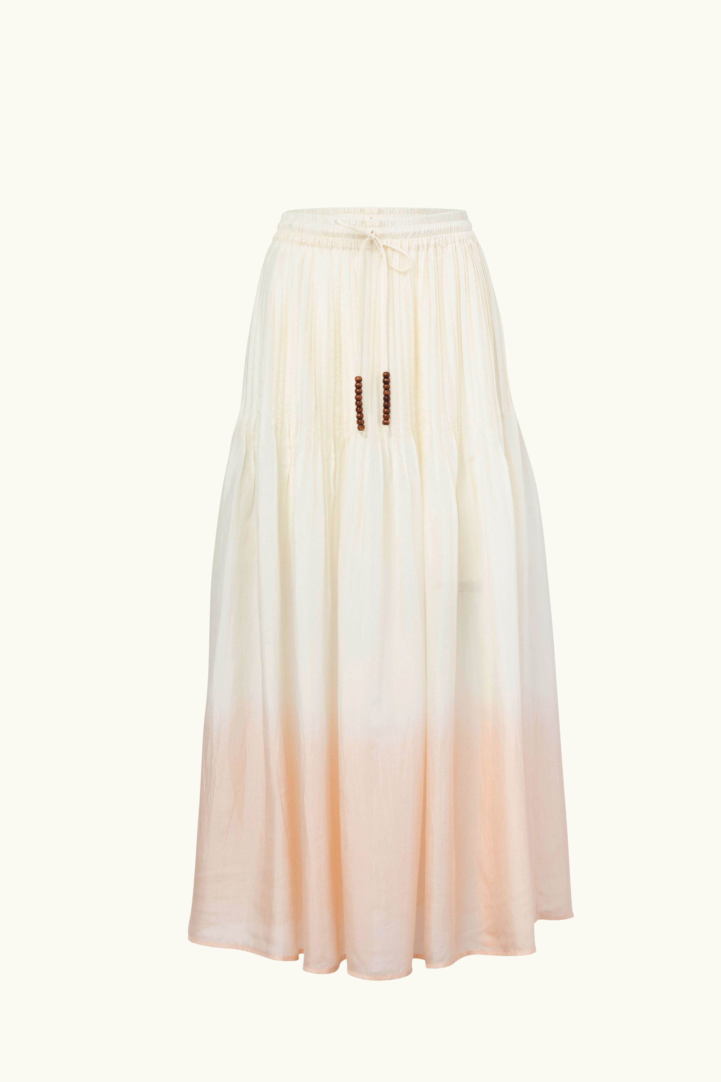 Ottavia Silk Dip-Dye Skirt