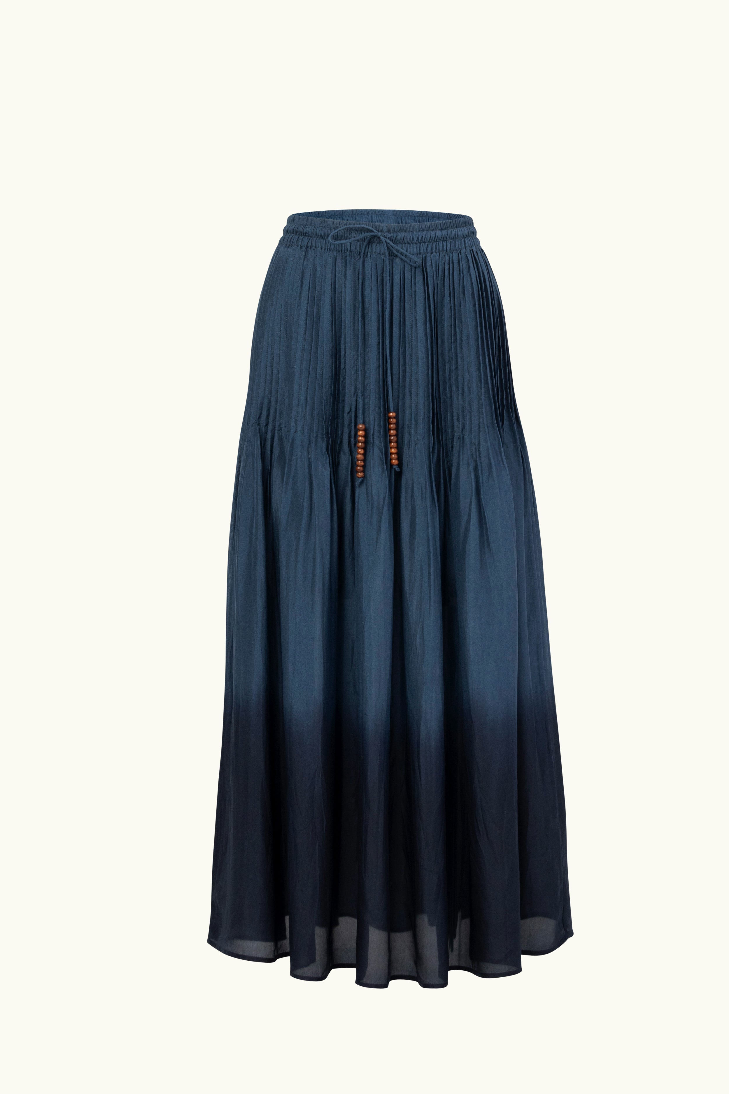 Ottavia Silk Dip-Dye Skirt