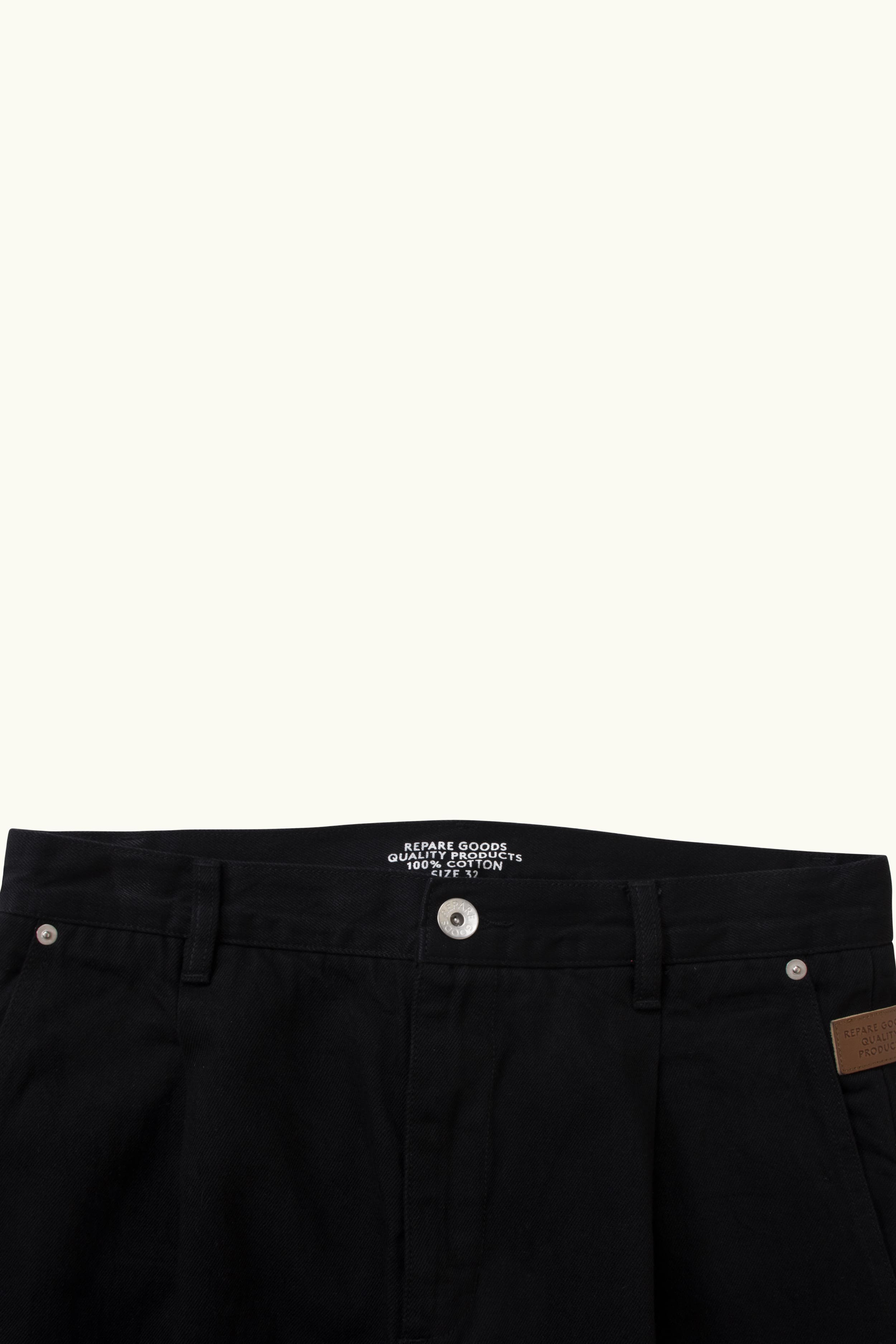 Repare Goods 038 Pleated Denim Pant
