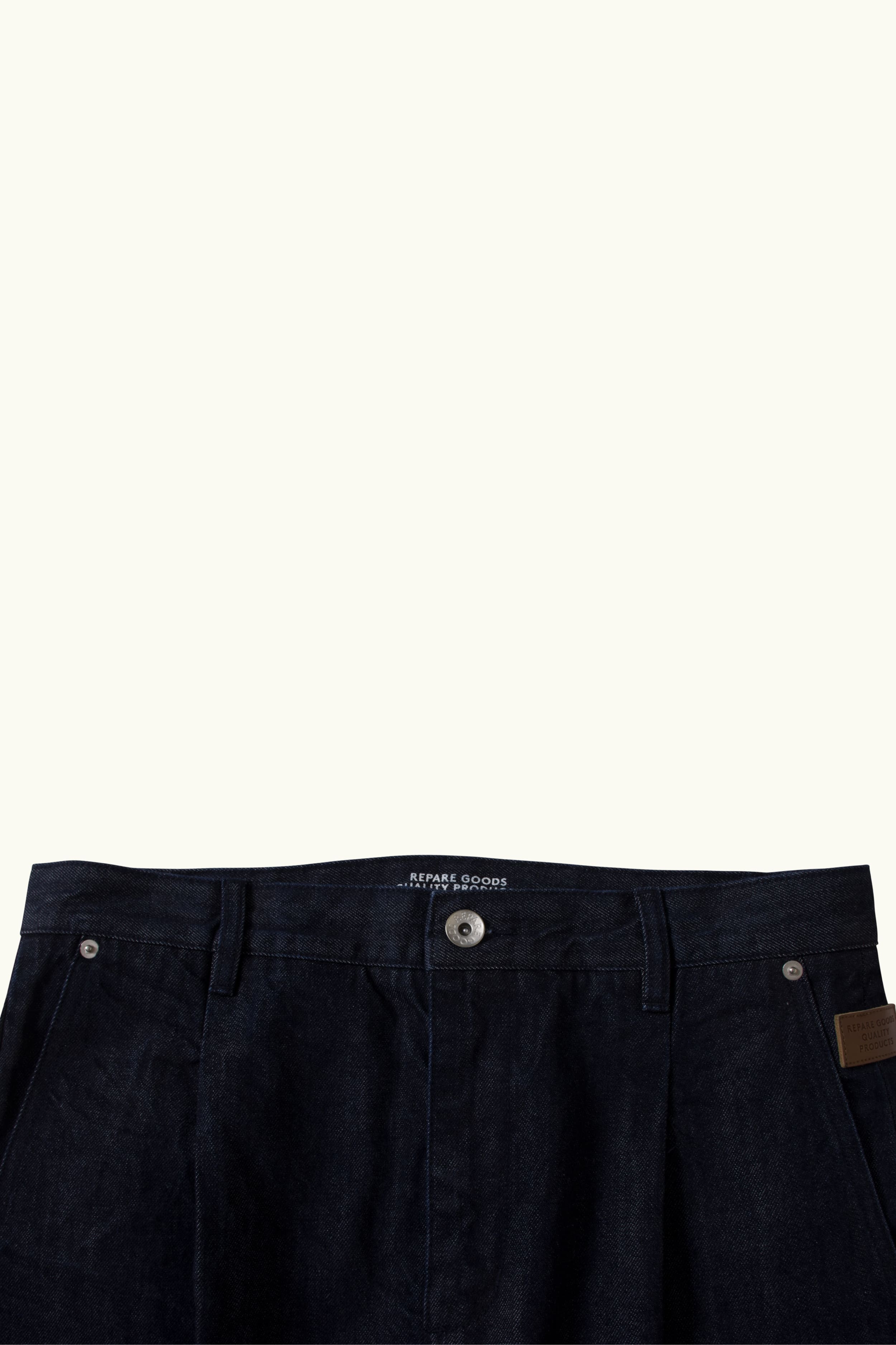 Repare Goods 038 Pleated Denim Pant