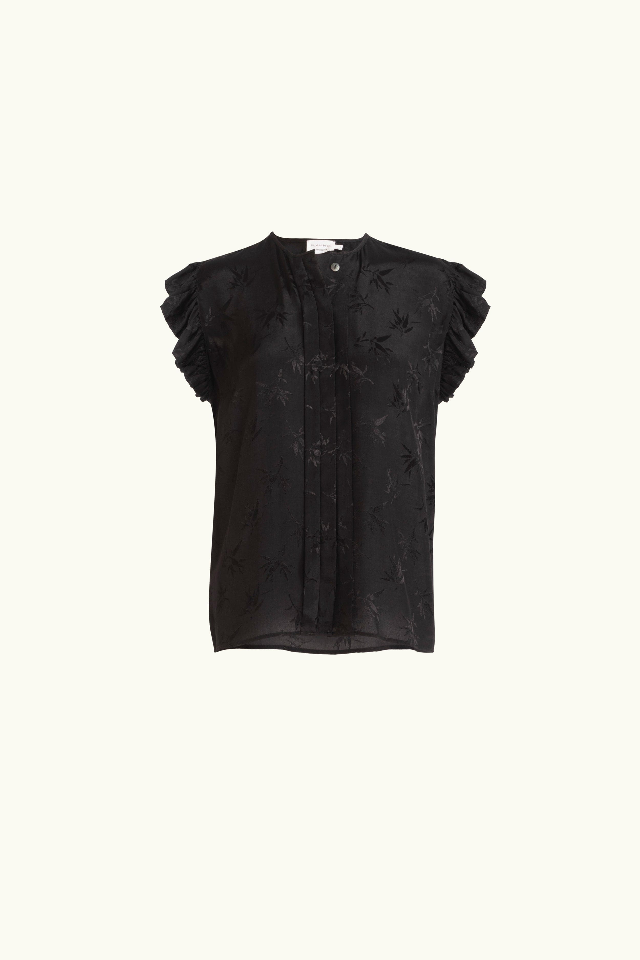 Rue Bamboo Jacquard Sleeveless Top