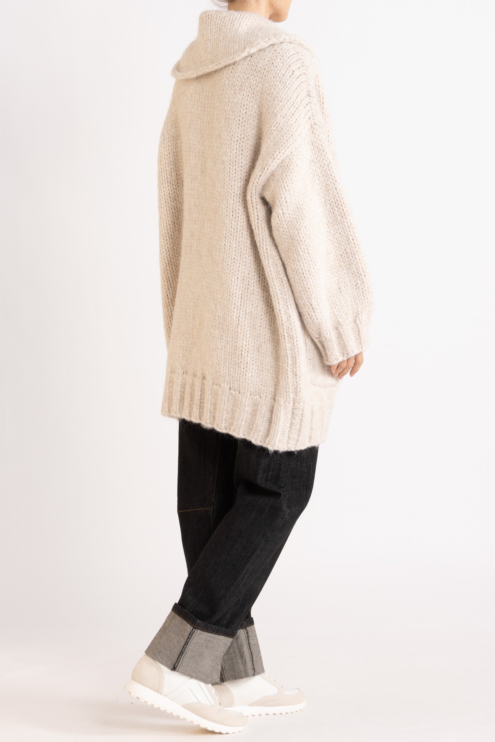 Beatrix Hand-Knit Cardigan