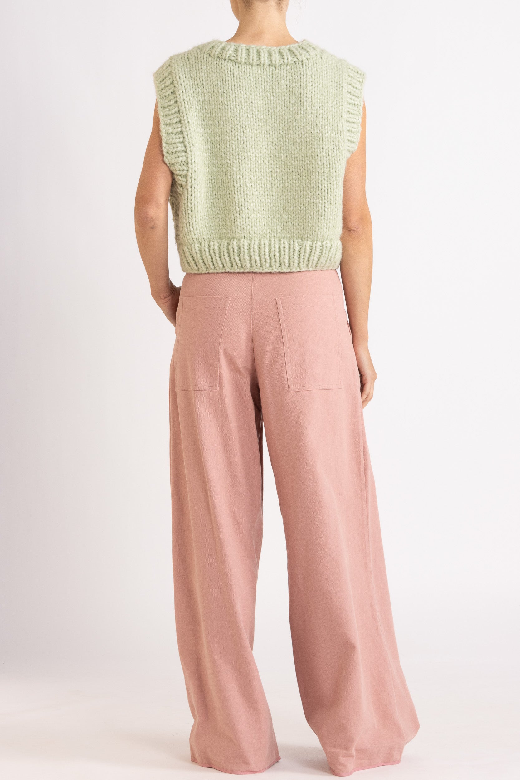 Beatrix Hand-Knit Vest | FLANNEL