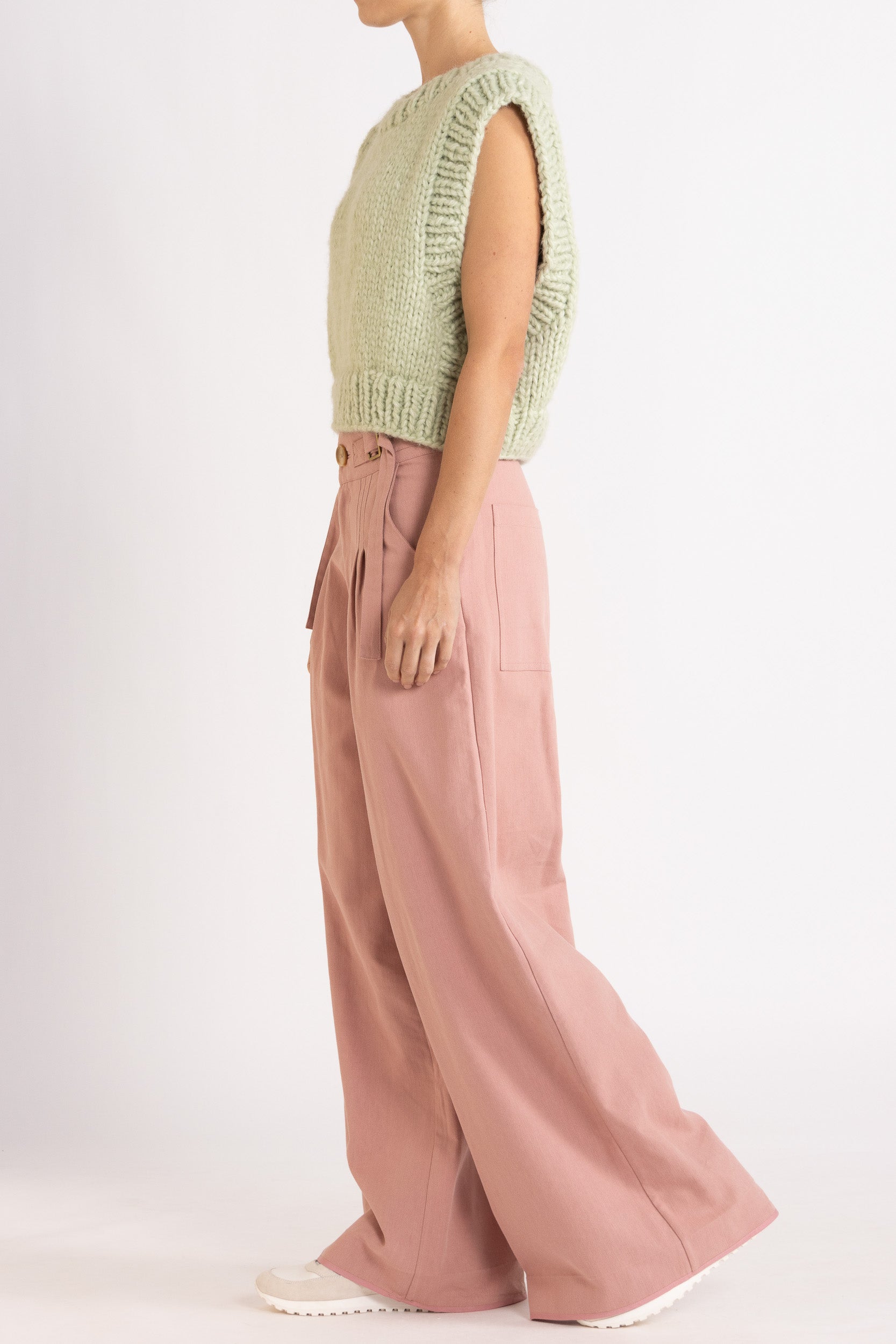 Beatrix Hand-Knit Vest