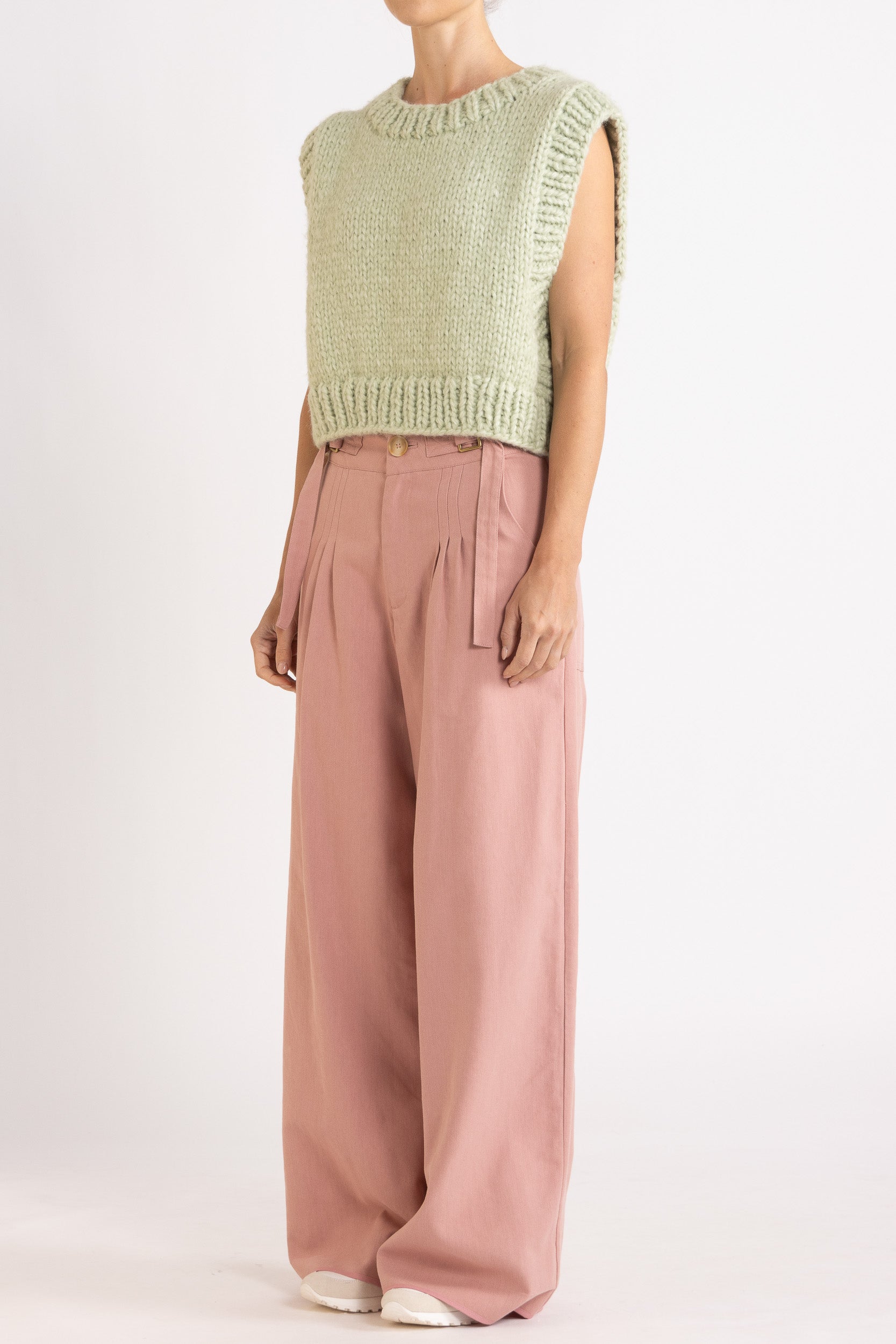 Beatrix Hand-Knit Vest