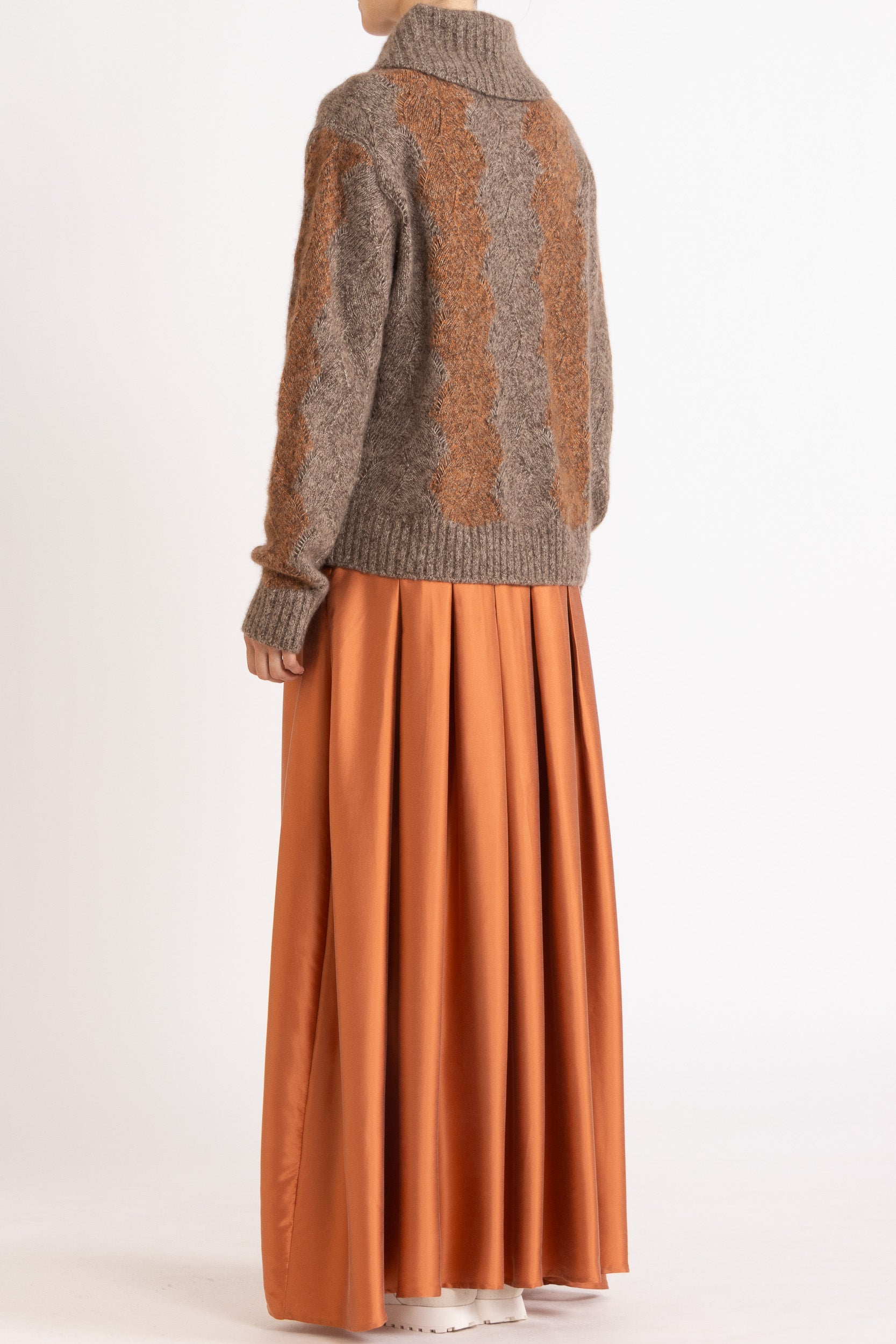 Essential Silk Maxi Skirt