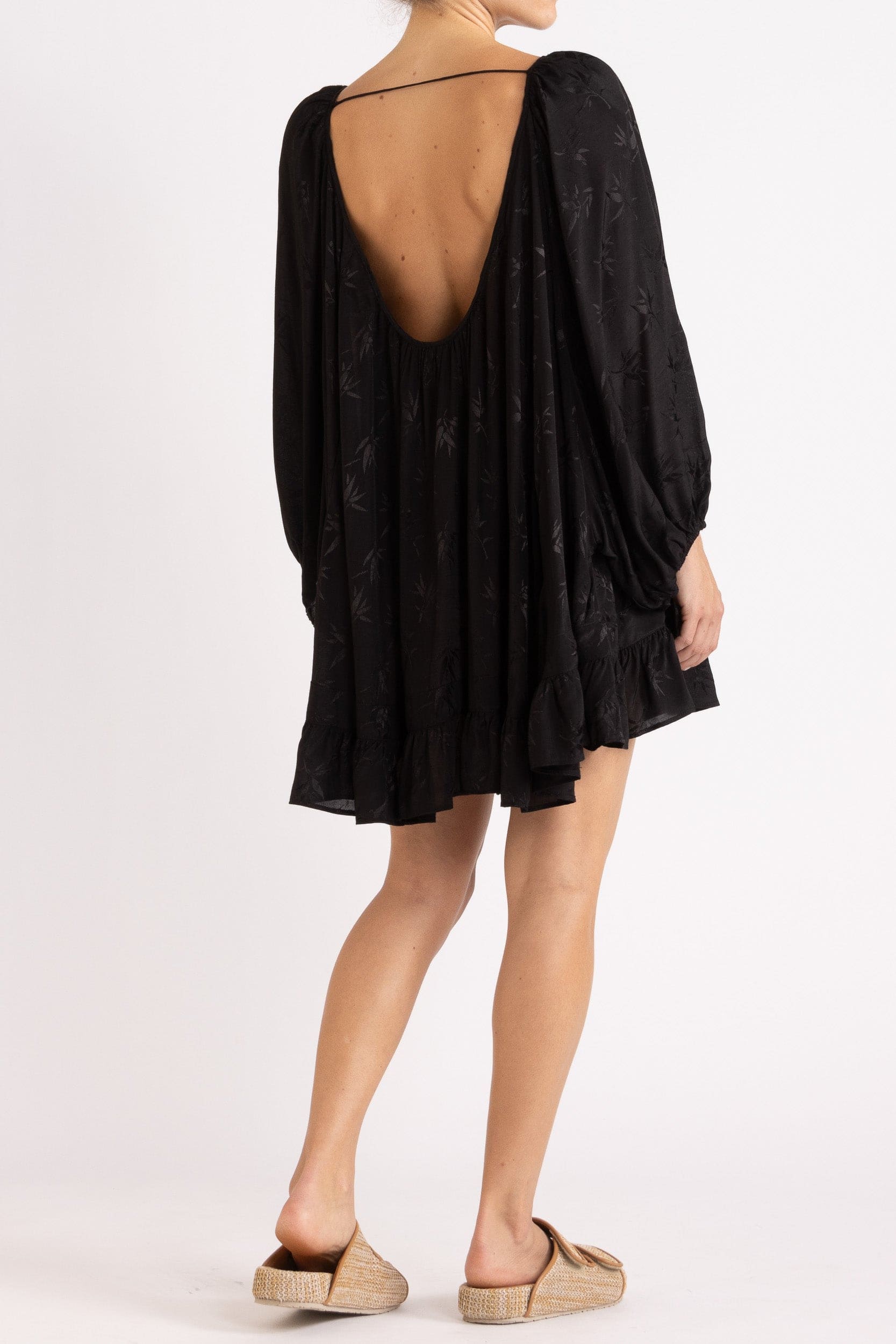 Rue Bamboo Jacquard Dress