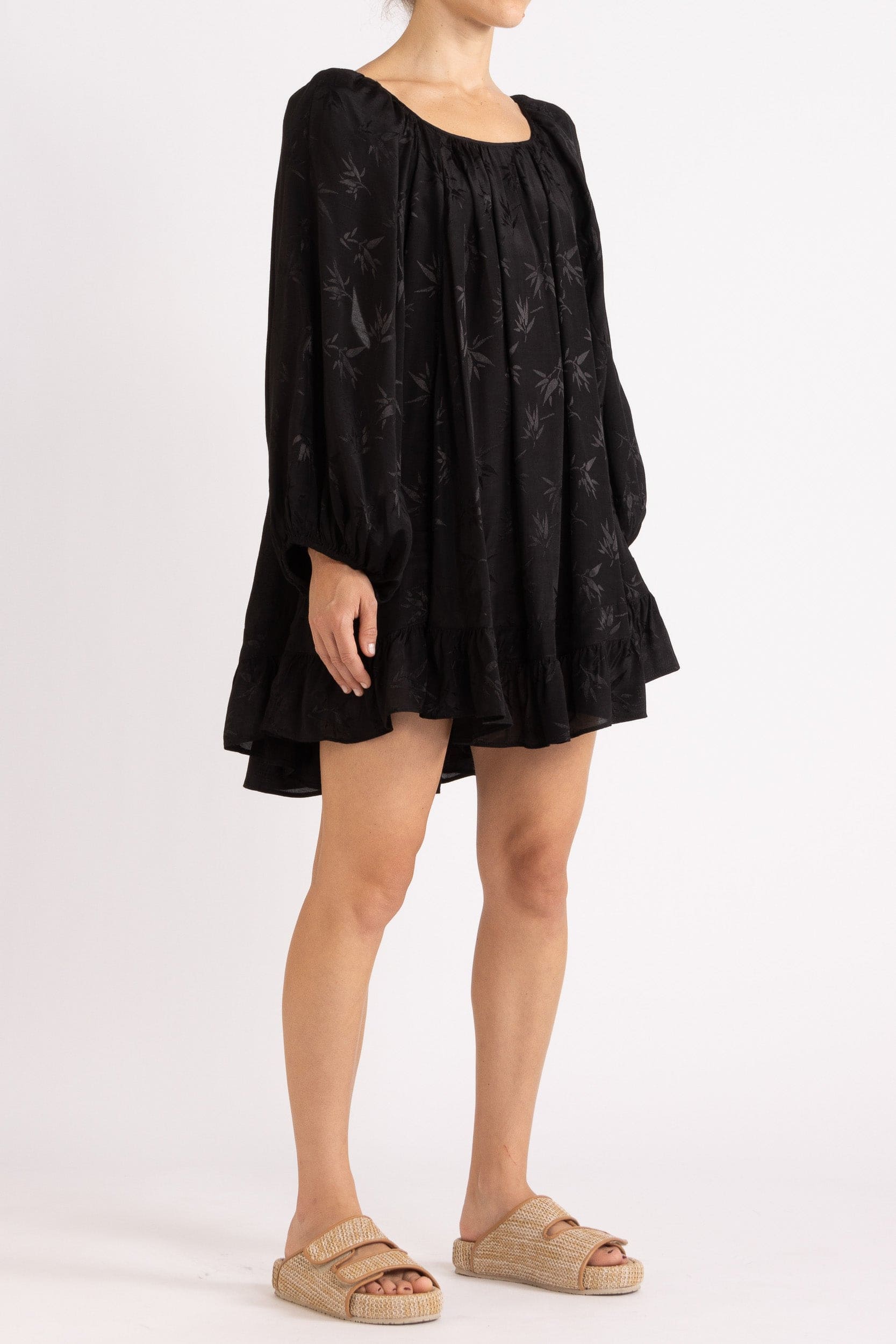 Rue Bamboo Jacquard Dress