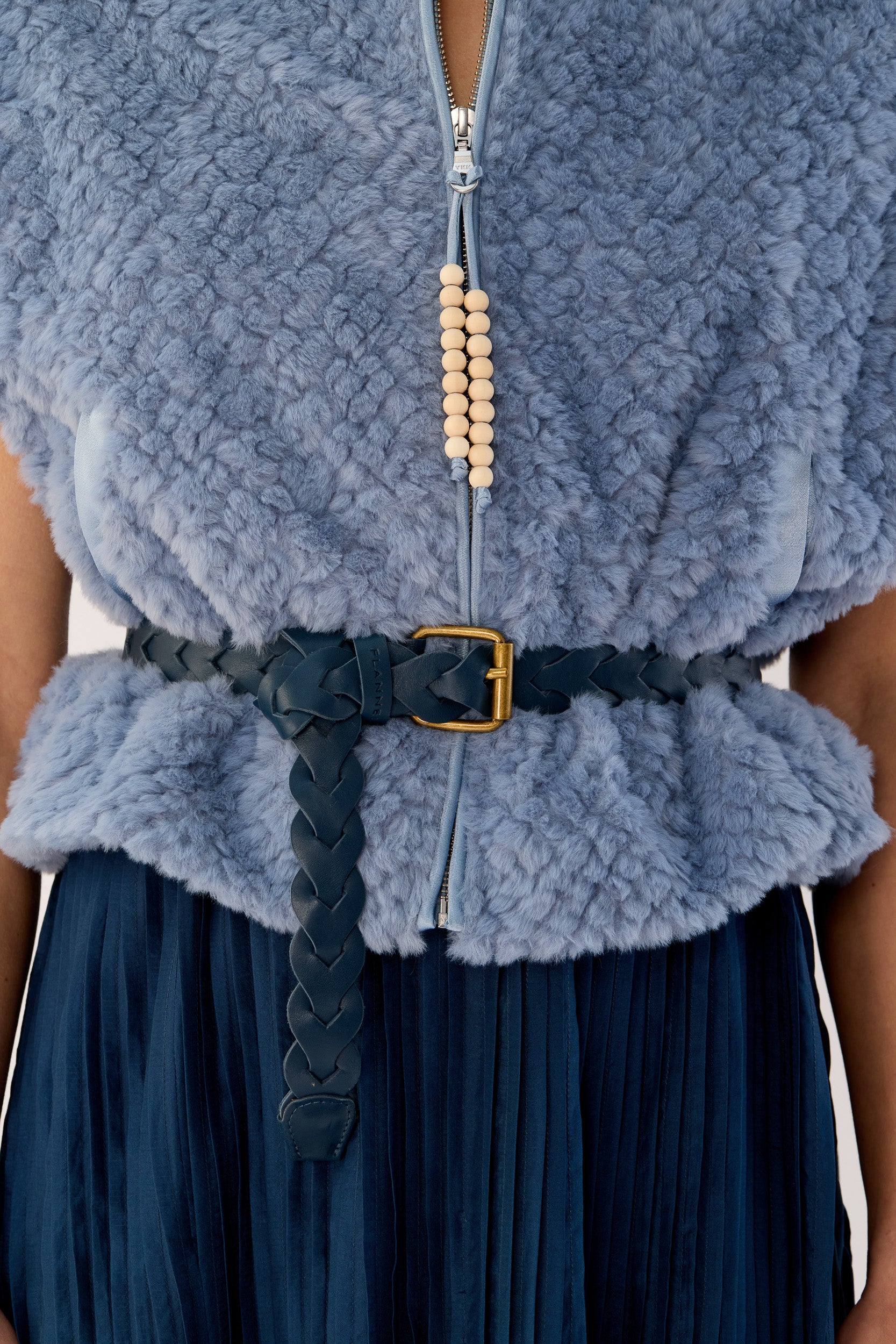 Key Faux Fur Vest