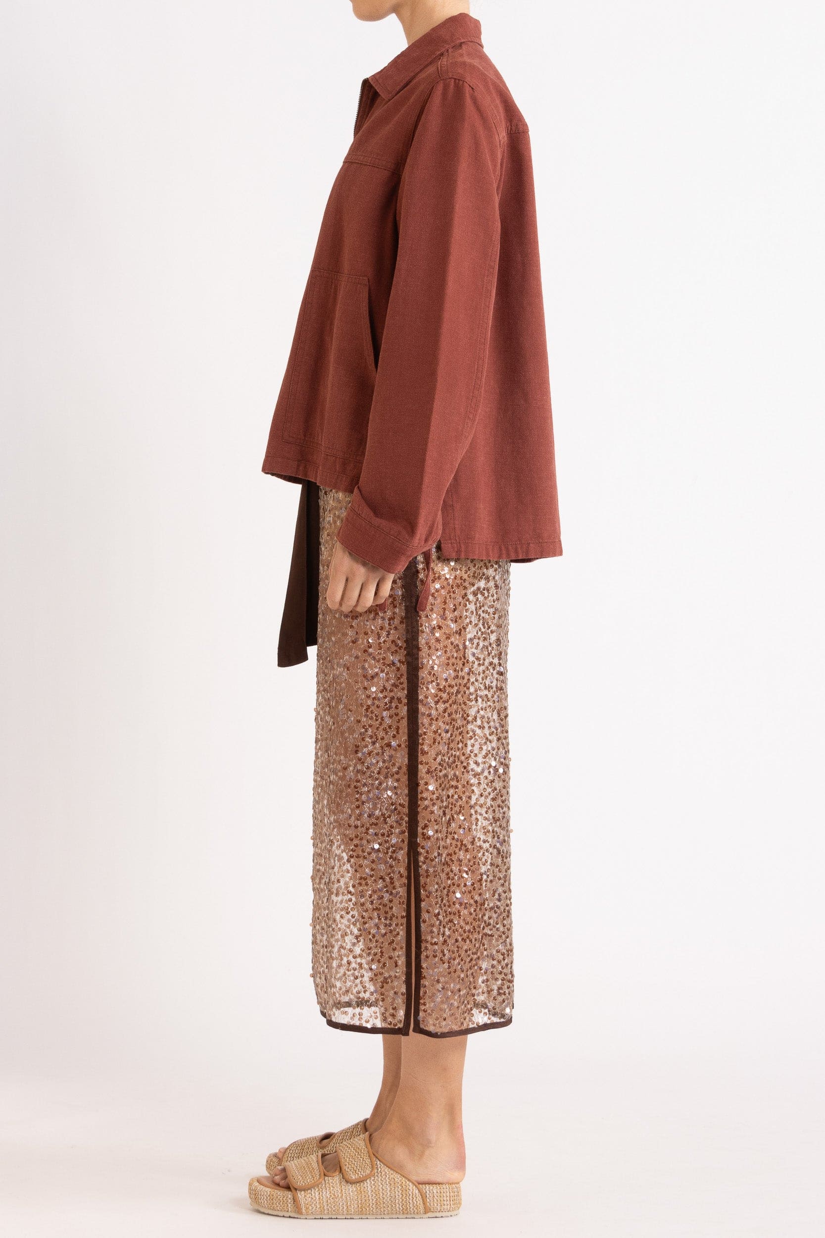 Skyler Sequin Skirt