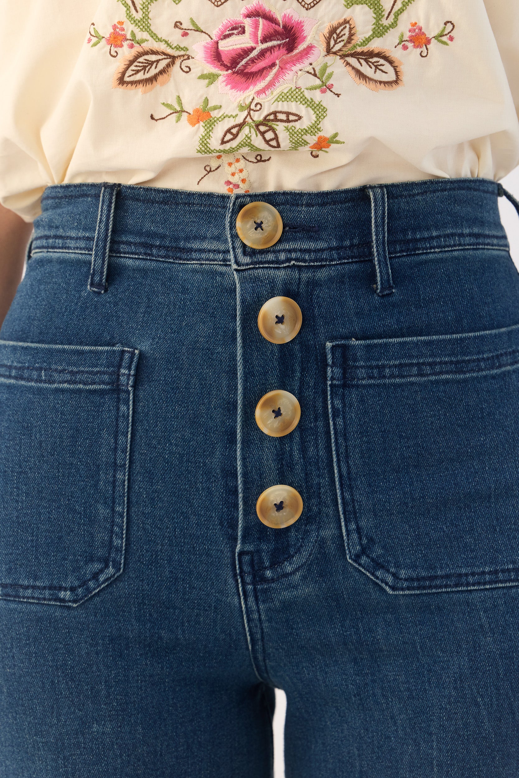 Smith High Rise Flare Jean