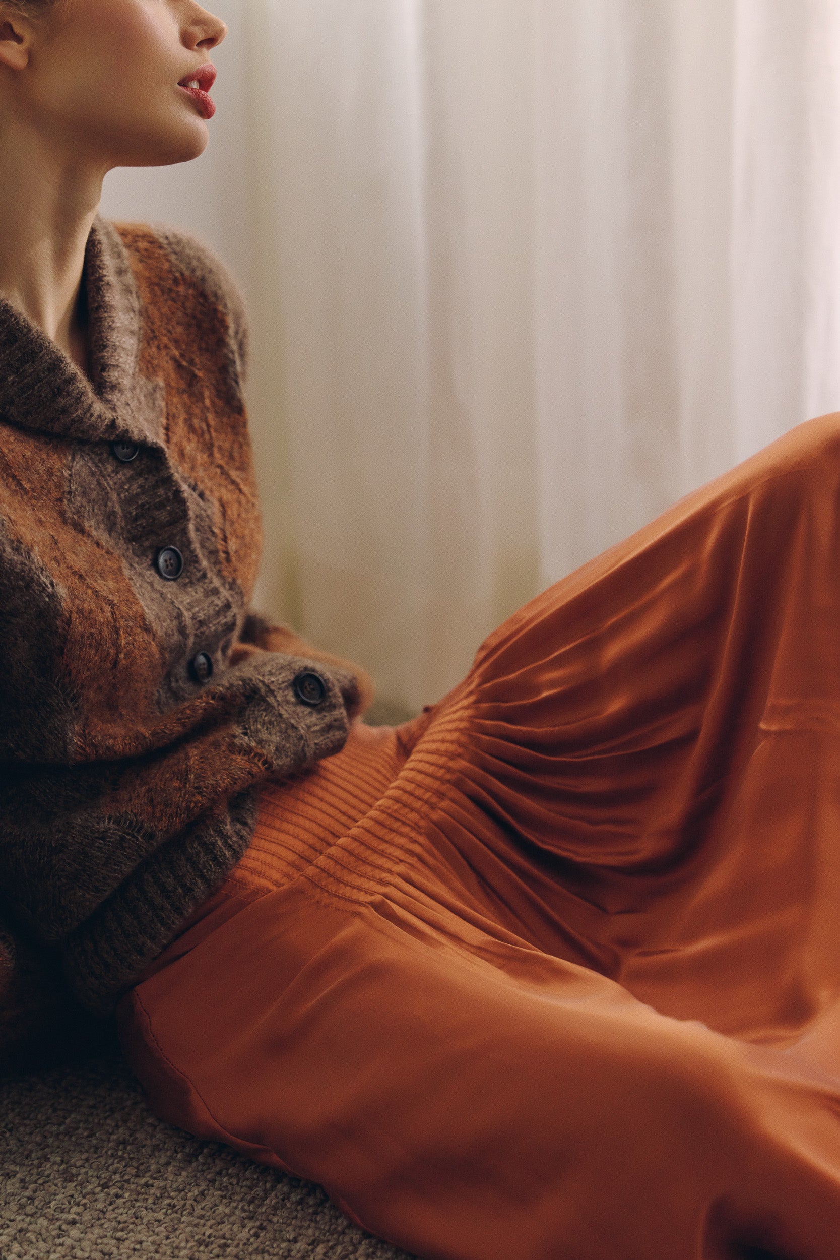 Essential Silk Maxi Skirt