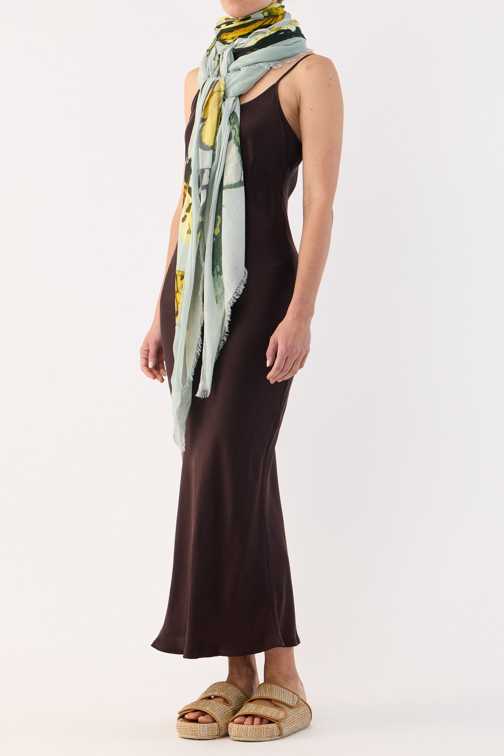 Apothecary Micromodal Butterfly Print Scarf