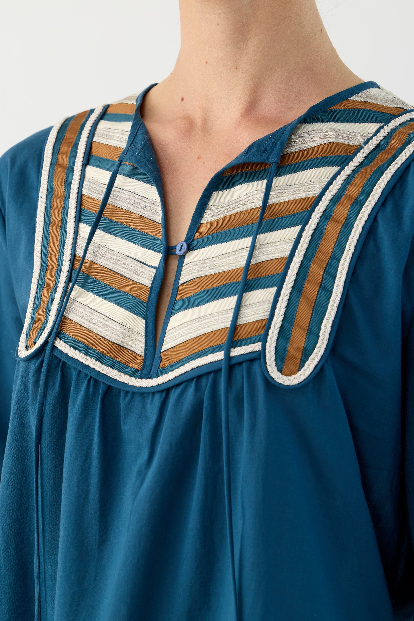 Talitha Cotton Long Sleeve Dress
