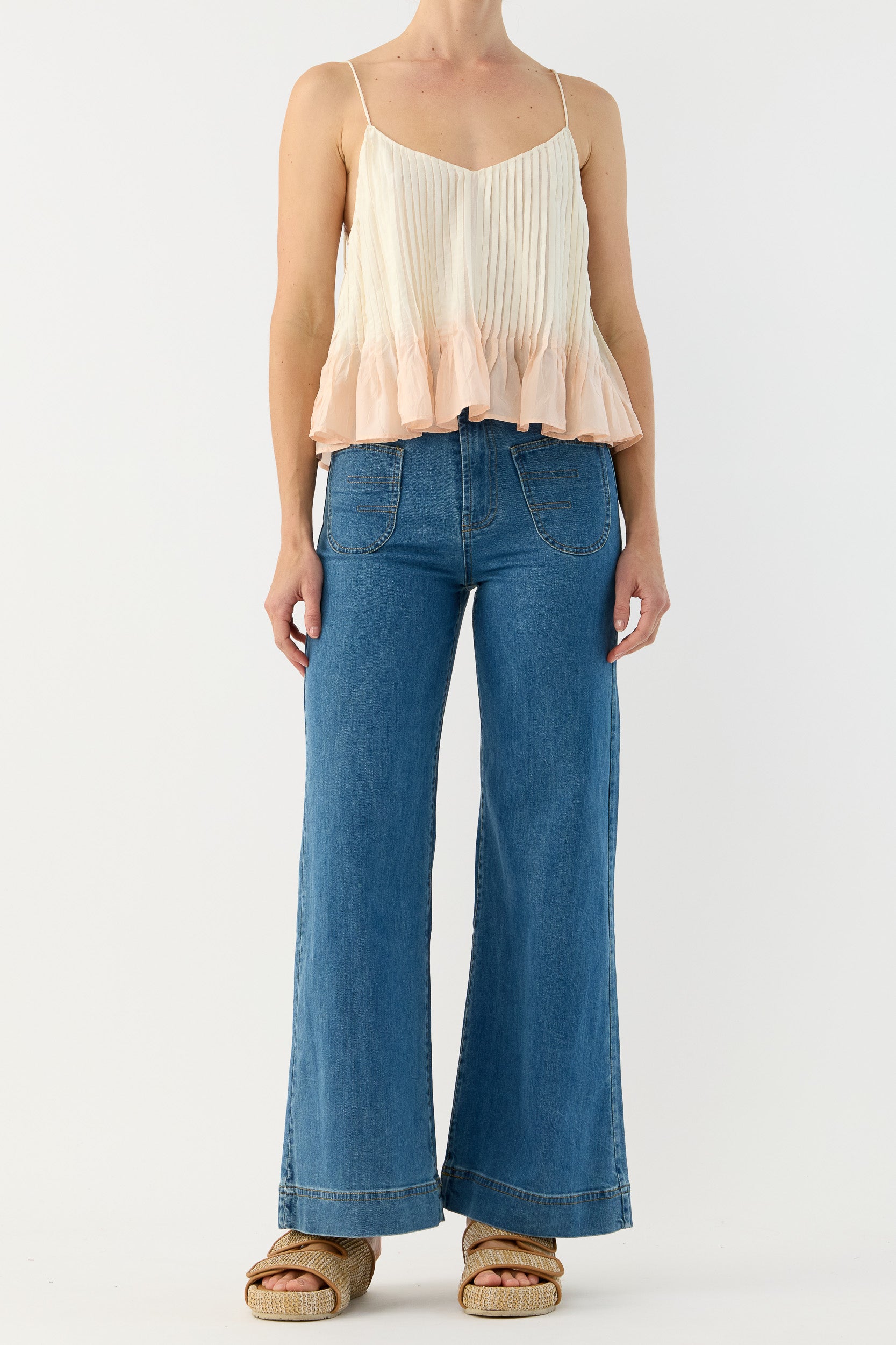 Ottavia Silk Dip-Dye Cami