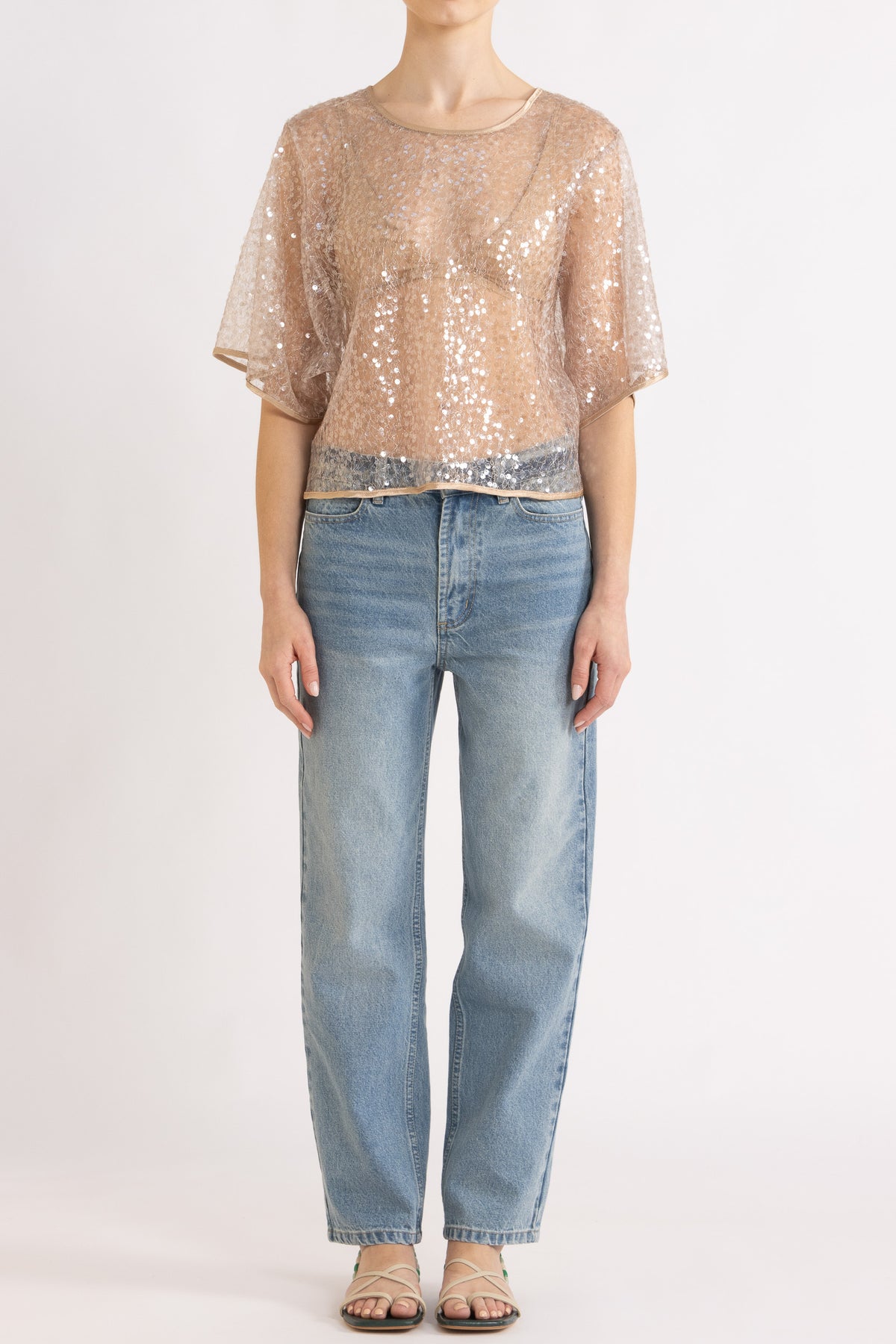 Skyler Sequin Top