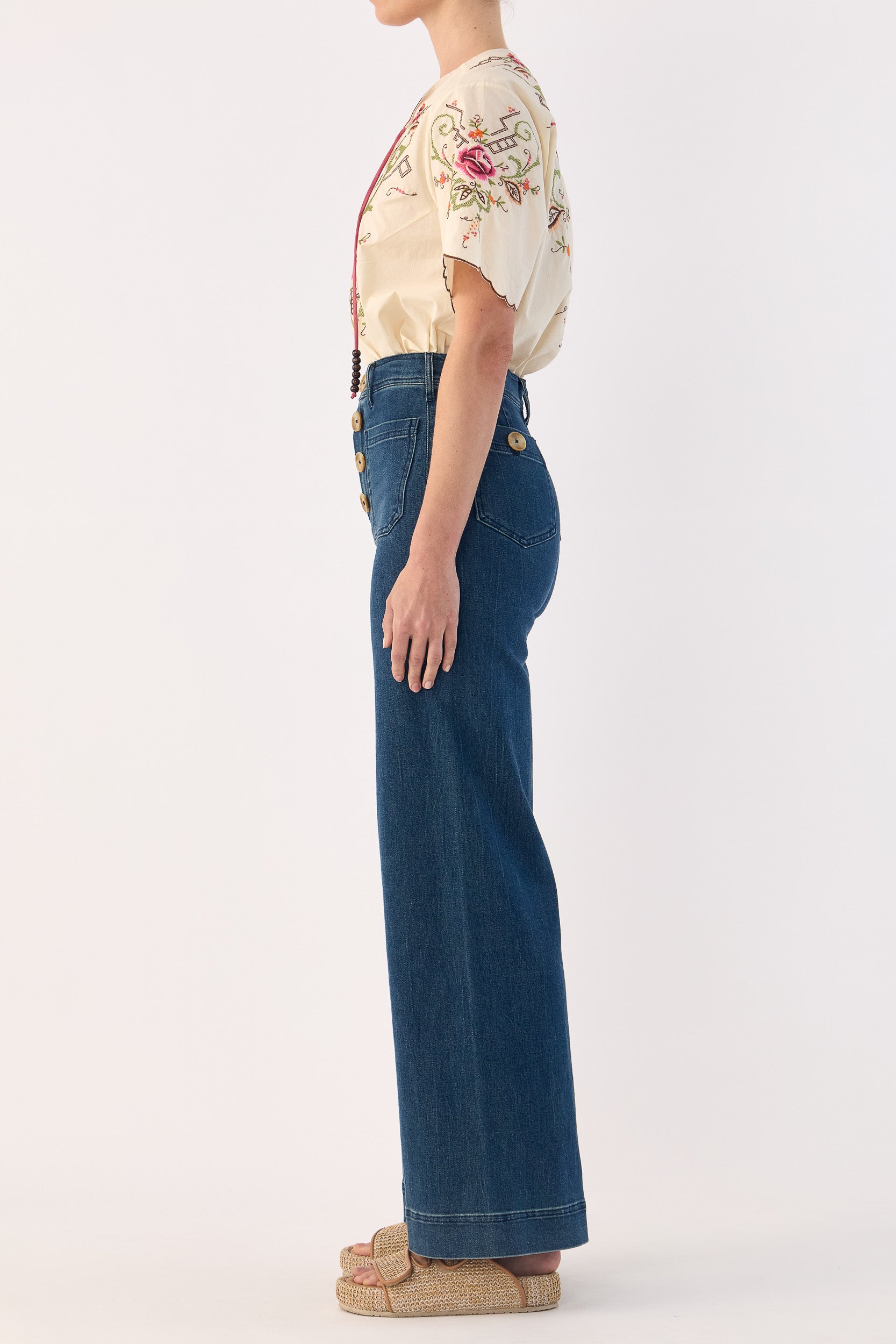 Smith High Rise Flare Jean