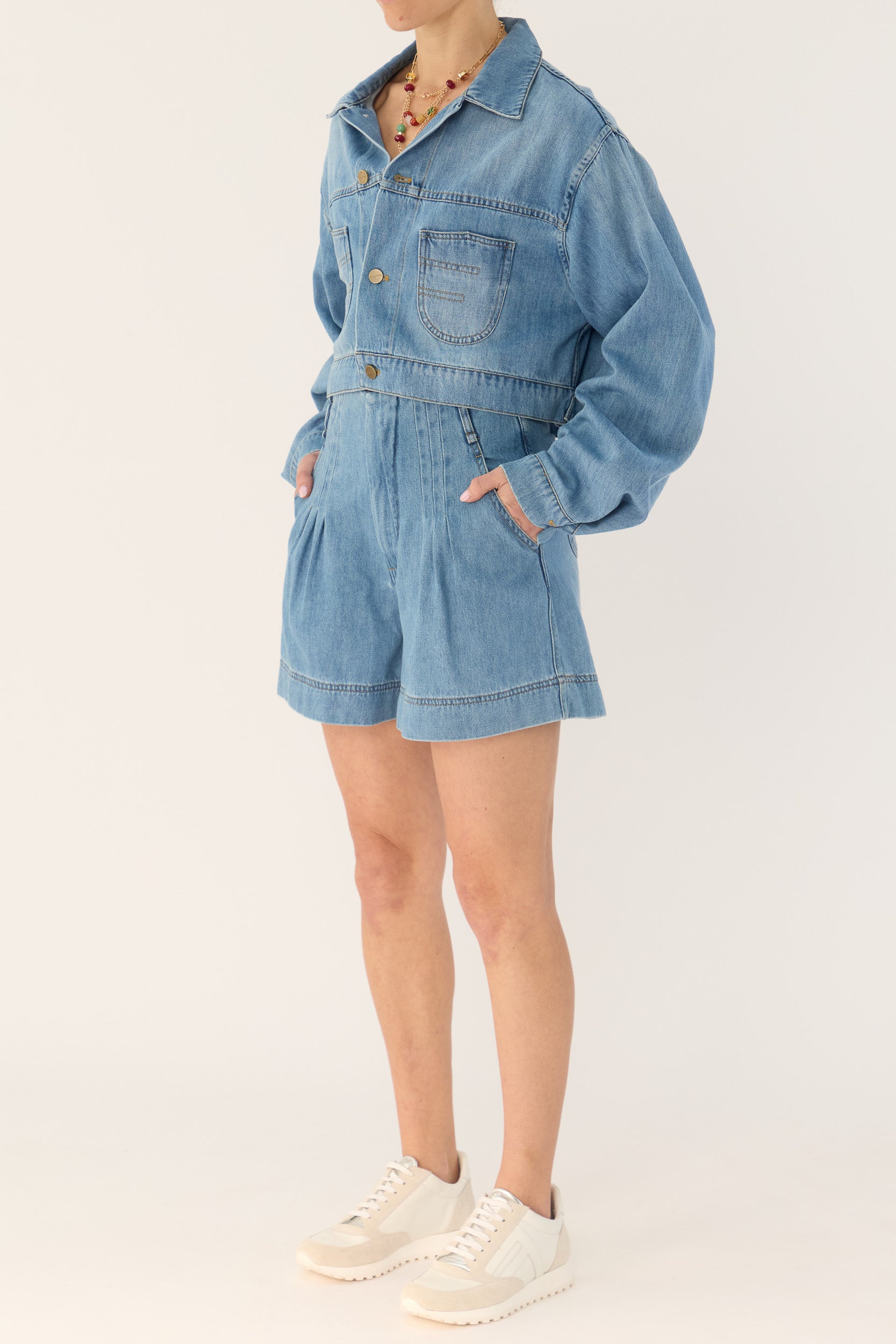 Bowen Denim Short