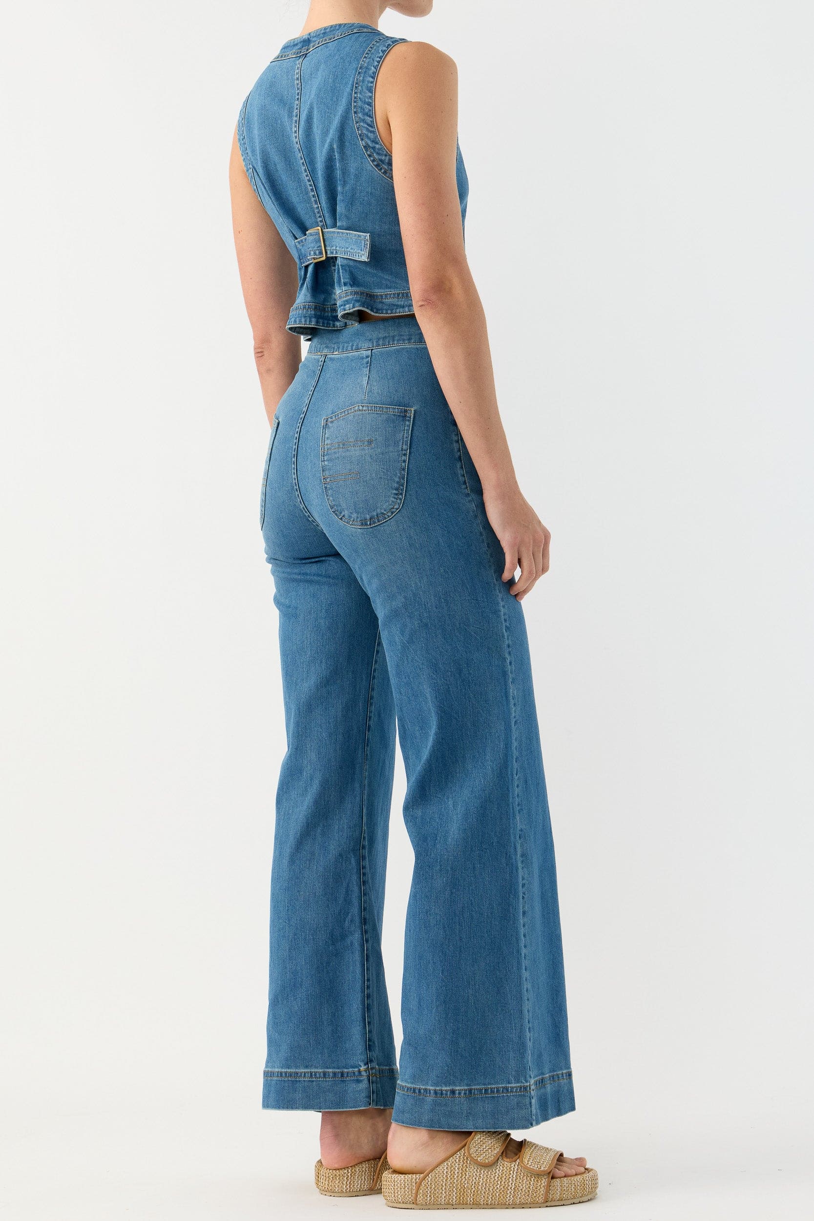 Raven Denim Vest | FLANNEL