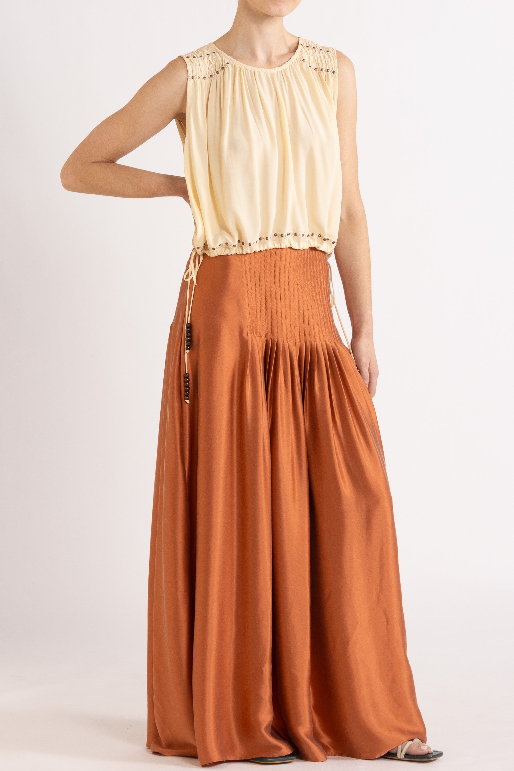 Essential Silk Maxi Skirt
