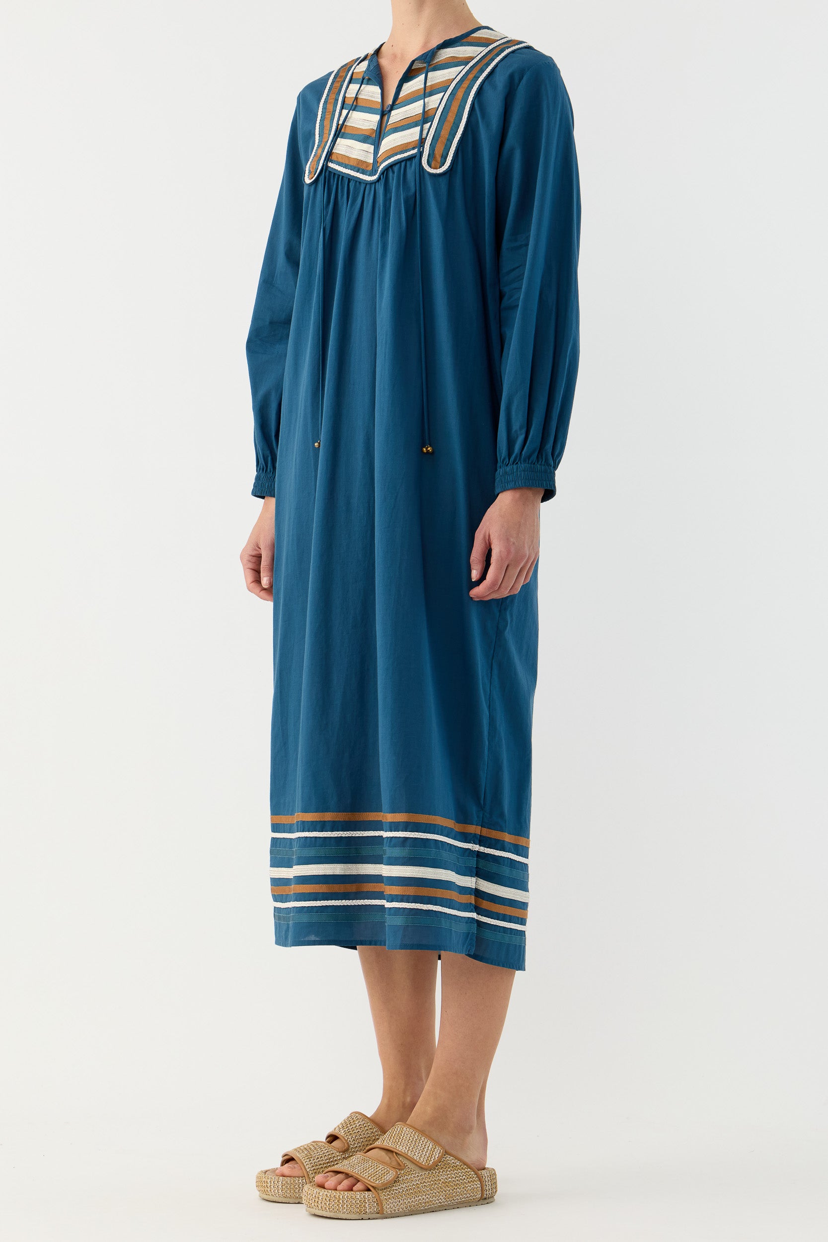 Talitha Cotton Long Sleeve Dress